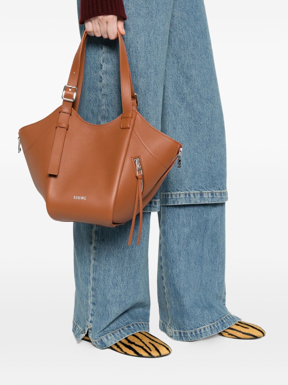 Loewe HAMMOCK LEATHER TOTE BAG Size ONE SIZE - 1 Preview