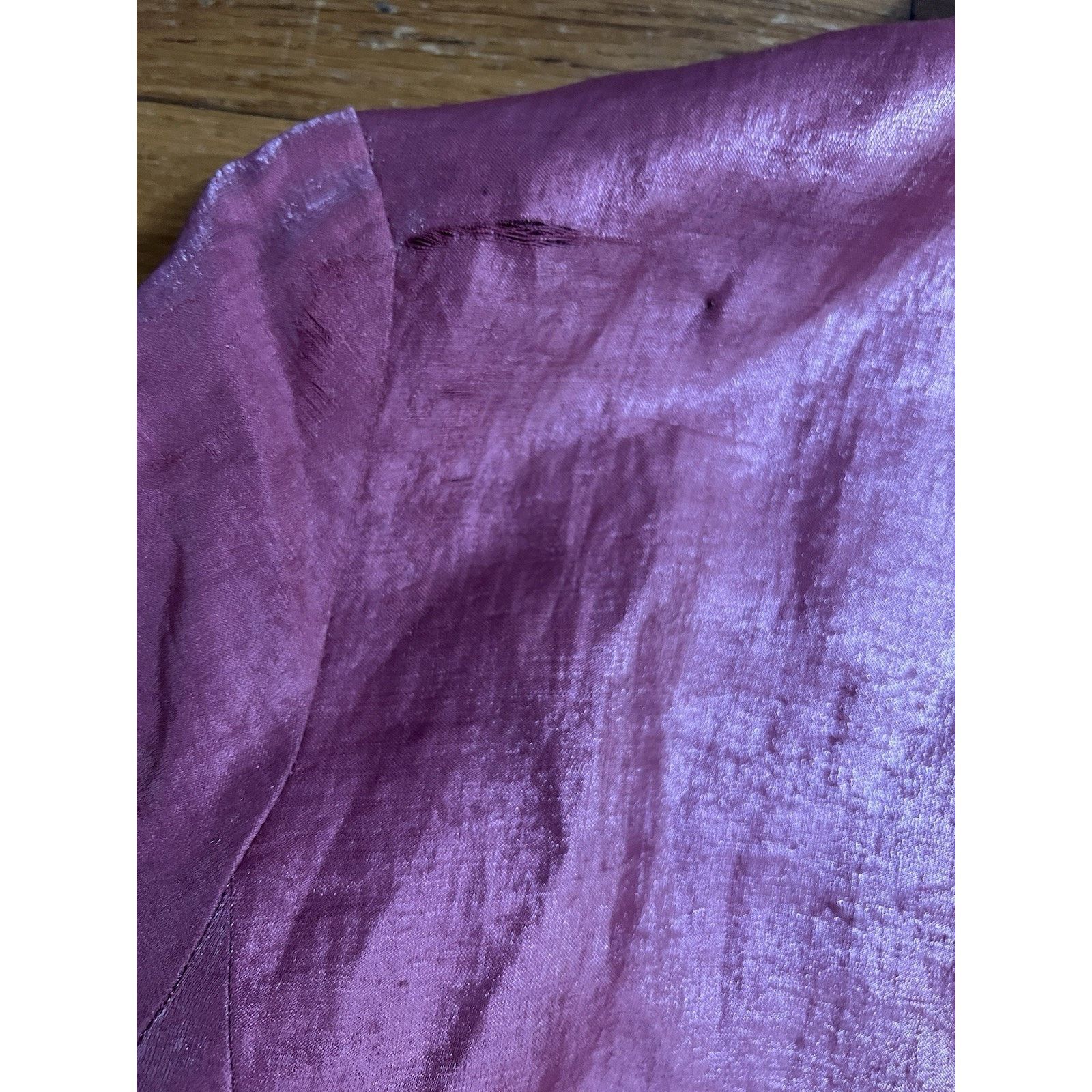 Eileen Fisher Eileen Fisher Metallic Jacket Rose Pink Small A001708 Size S / US 4 / IT 40 - 2 Thumbnail
