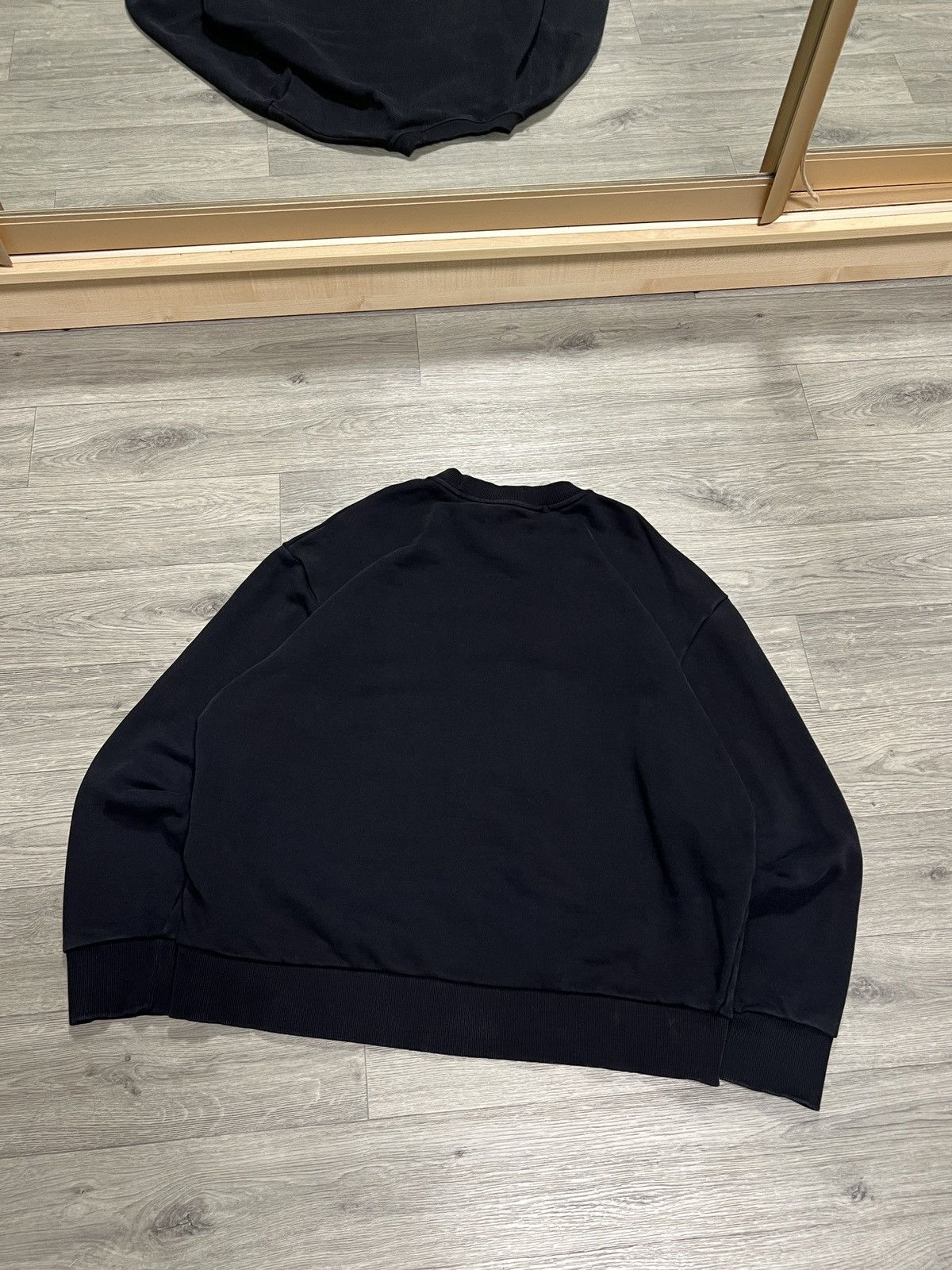 Diesel Vintage Diesel Big Logo Y2K Hype Black Sweatshirt Men's Size US L / EU 52-54 / 3 - 3 Thumbnail