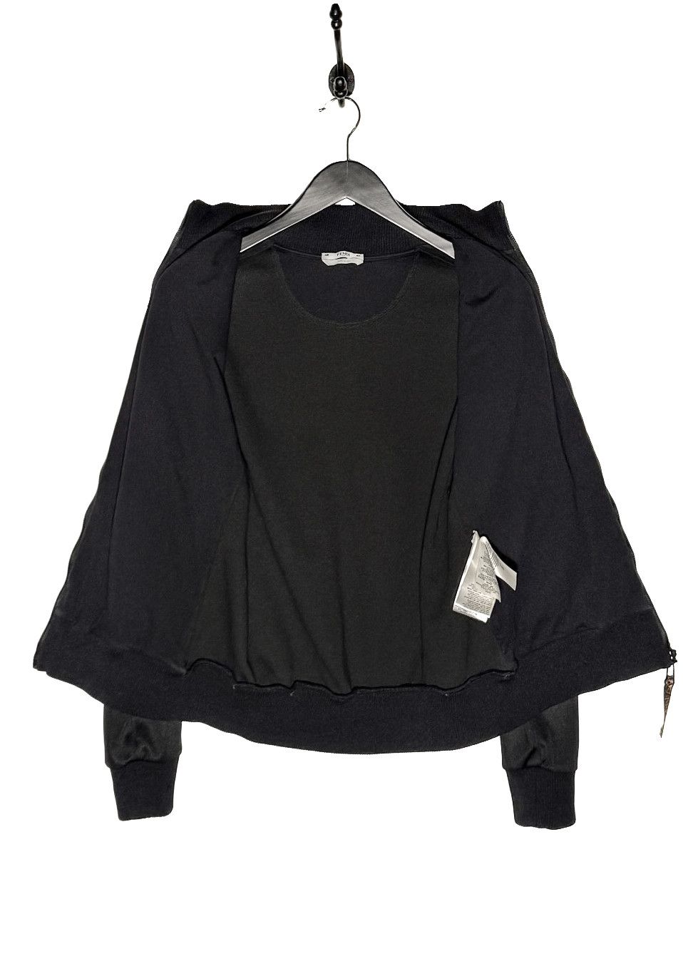 Fendi Fendi Black Forever Fendi Zucca Sleeves Track Jacket Size M / US 6-8 / IT 42-44 - 9 Thumbnail