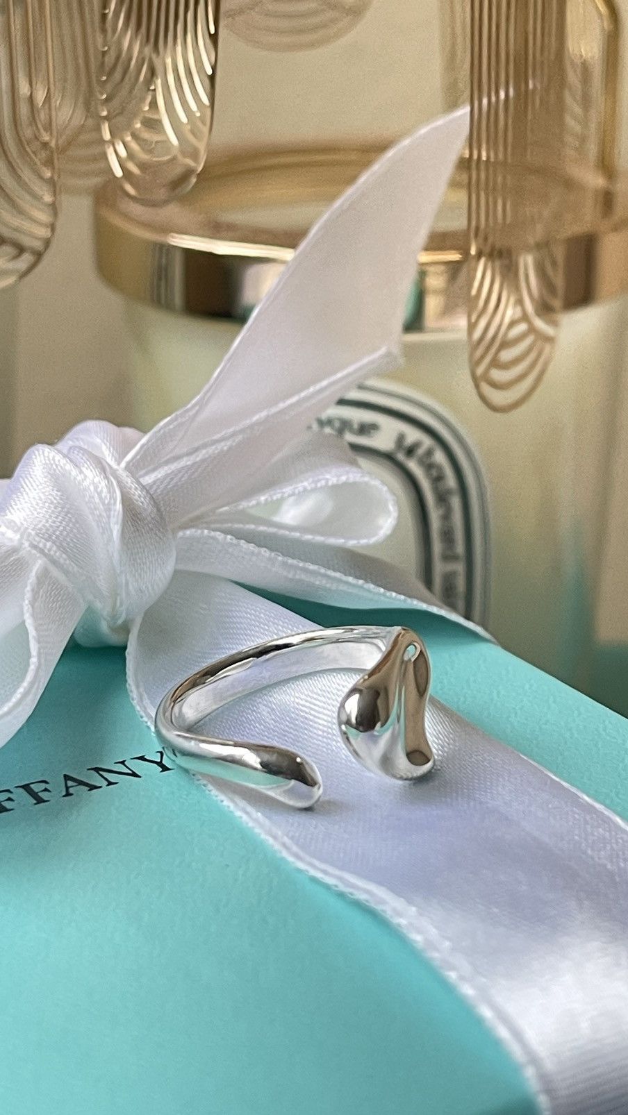 Tiffany & Co. Tiffany & Co. Peretti Full Heart Ring Silver size 5 NEW $485 Size ONE SIZE - 15 Thumbnail