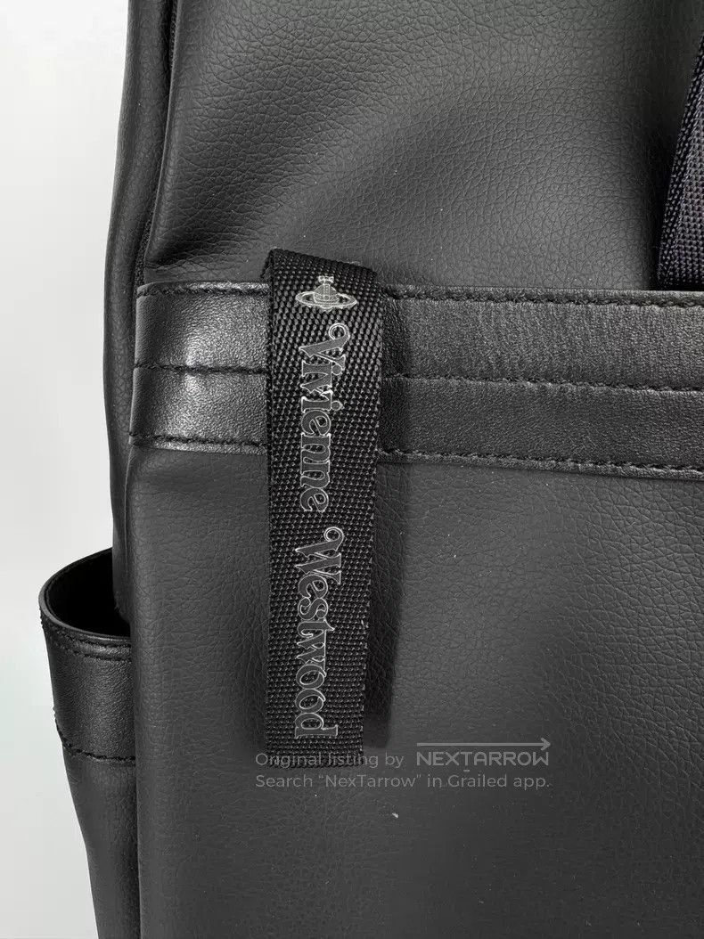 Vivienne Westwood Vivienne Westwood size OS Real Leather Black Backpack/Vinta Size ONE SIZE - 4 Thumbnail