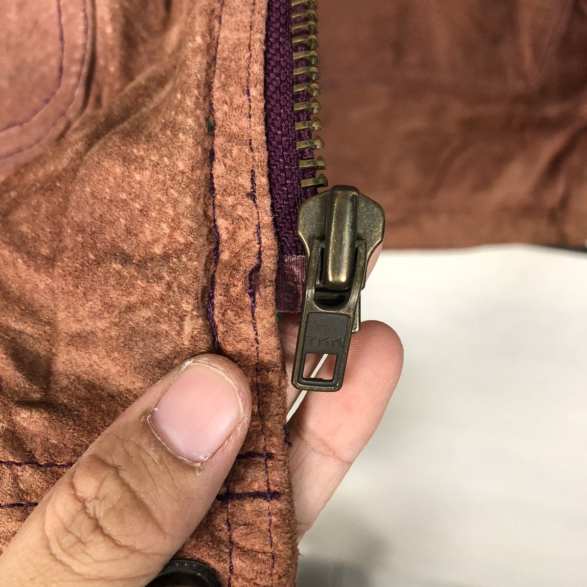 Japanese Brand × Vintage 📌Vintage Biker Leather Jacket Mack Lot Issey Miyake Size US L / EU 52-54 / 3 - 18 Thumbnail