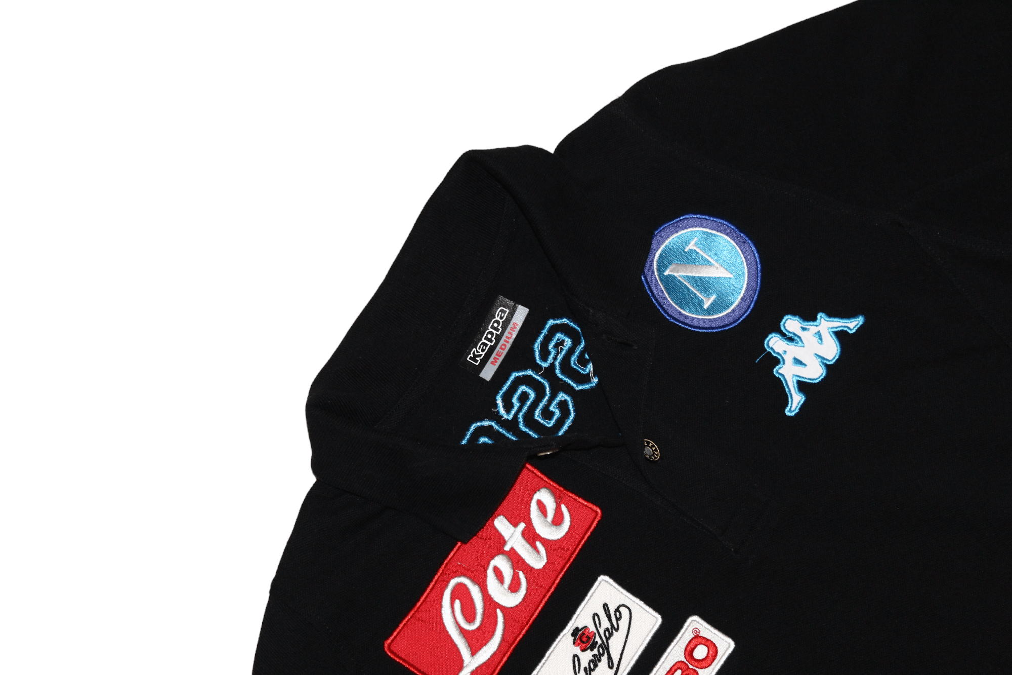 Kappa Kappa Gara SSC Napoli 2017/18 away polo shirt Size US S / EU 44-46 / 1 - 3 Thumbnail