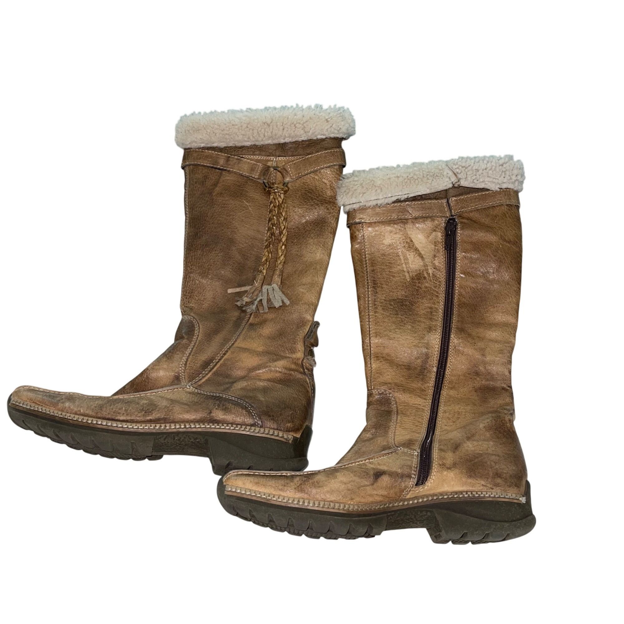 Other Manas Design Womens Boots Size 38 Distressed Size US 8 / IT 38 - 4 Thumbnail