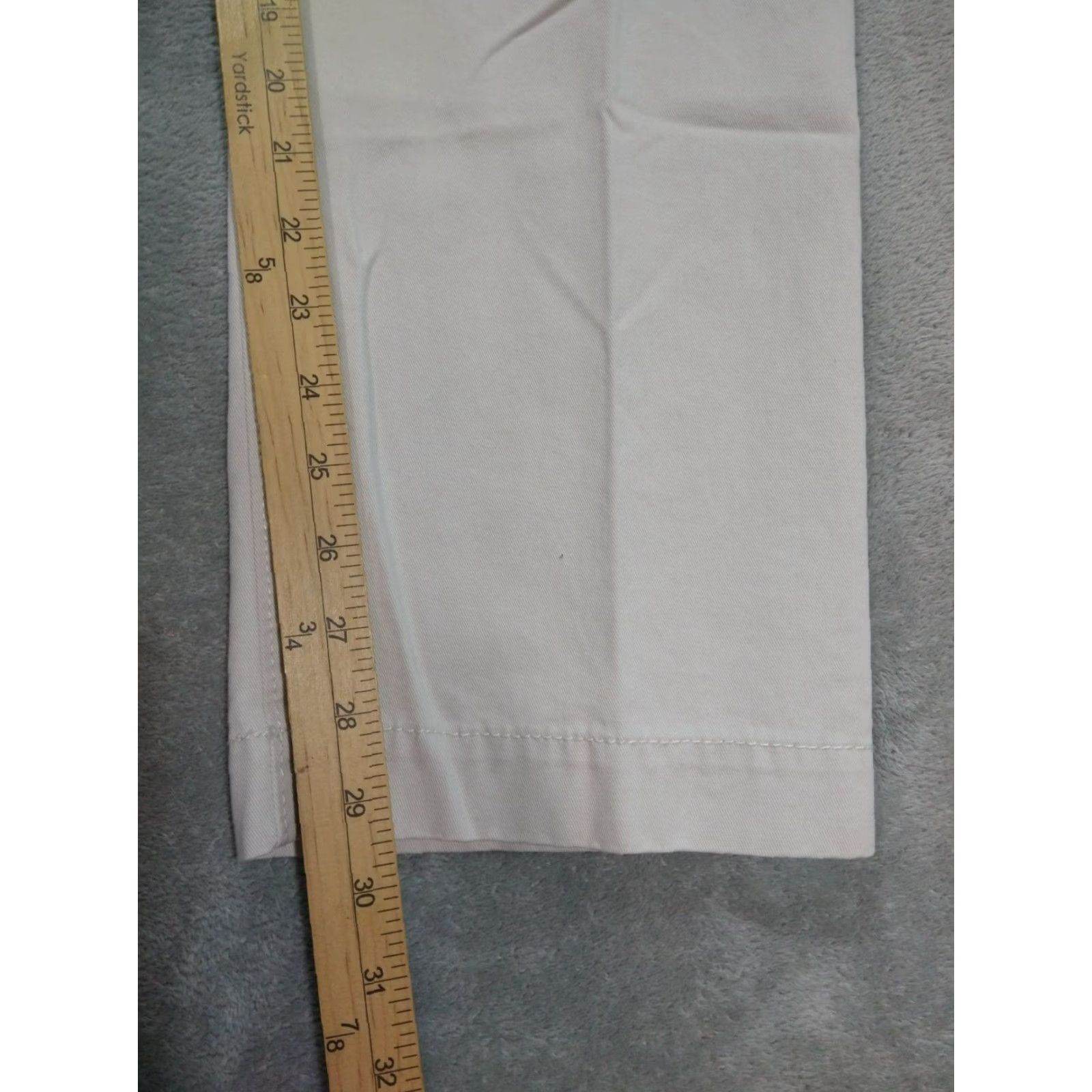 American Eagle Outfitters American Eagle Outfitters Pants Men 32x32 Cream Chino Original Straight Mid Rise Flat Front Casual Workwear College Preppy Shoes Mens Size US 33 - 5 Thumbnail