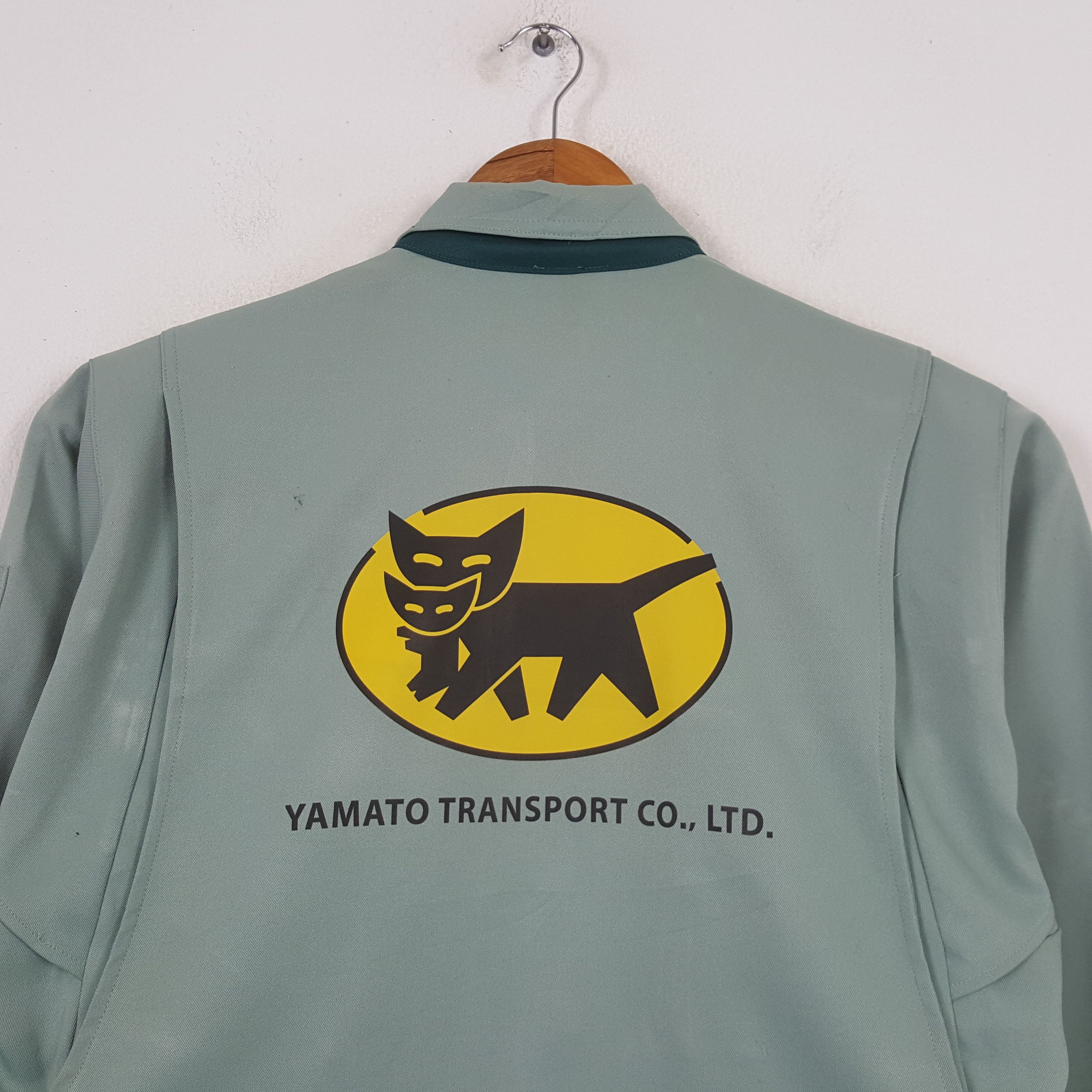 Japanese Brand × Vintage Vintage YAMATO TRANSPORT Japan Racing Custom Jacket C288N15 Size US M / EU 48-50 / 2 - 2 Thumbnail