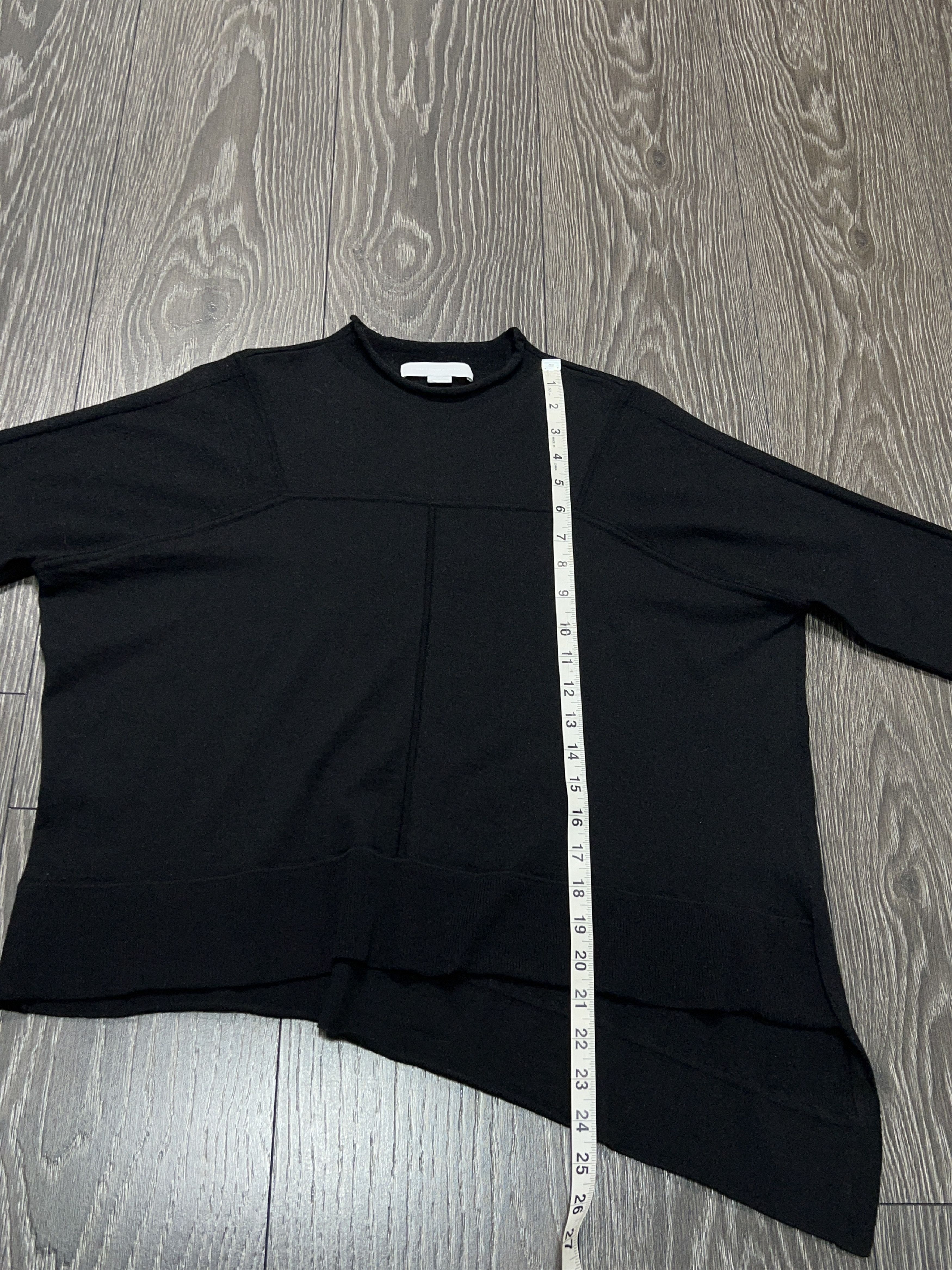 Alexander Wang Assymetrical Sweater Jumper Pullover Wool Black Size M Size M / US 6-8 / IT 42-44 - 7 Thumbnail