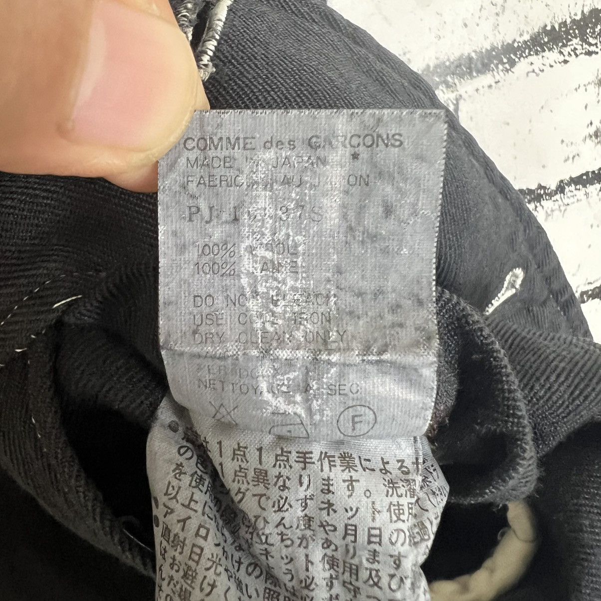 Comme des Garcons Homme Plus Black Deconstructed Jacket Size US S / EU 44-46 / 1 - 9 Thumbnail