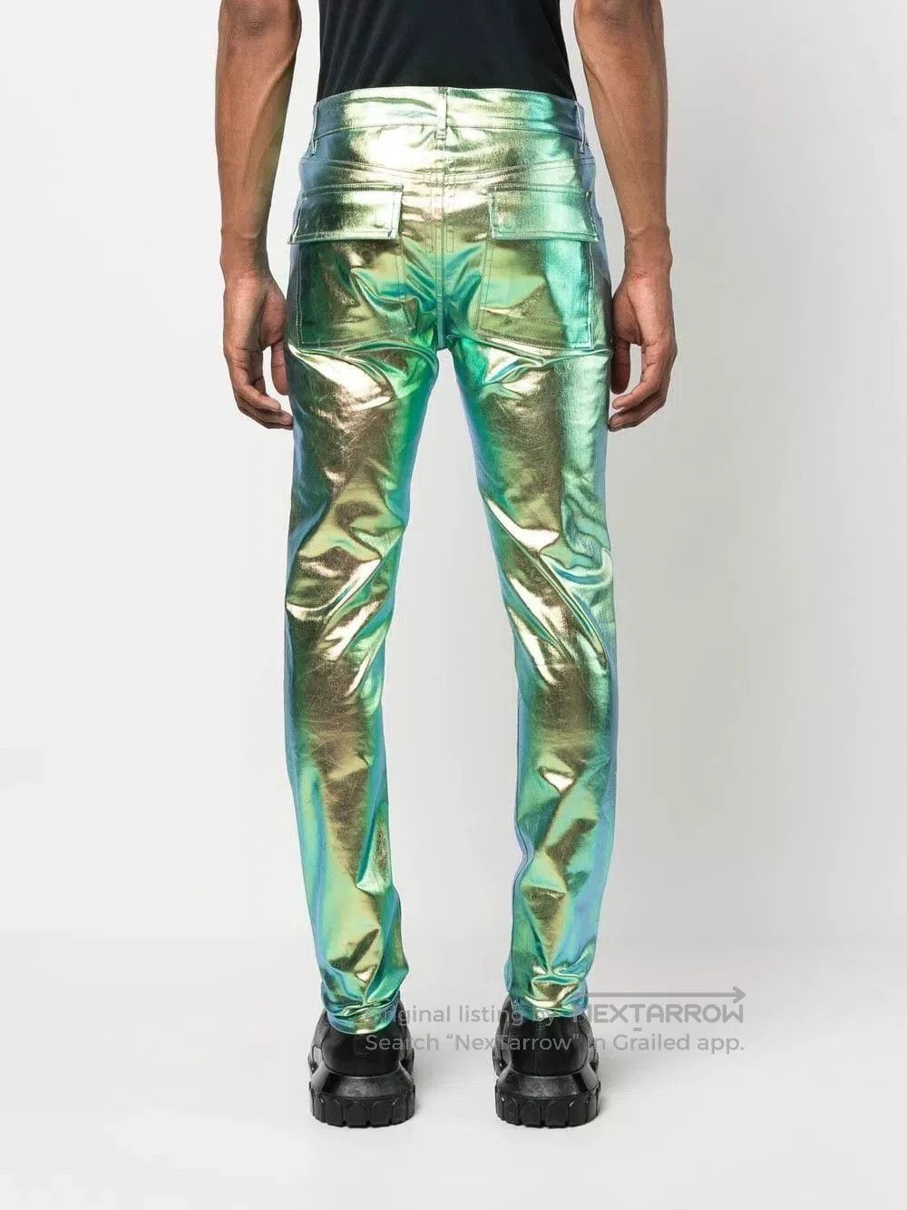 Rick Owens rick owens ro reflective long pants. Size US 42 / EU 58 - 3 Thumbnail