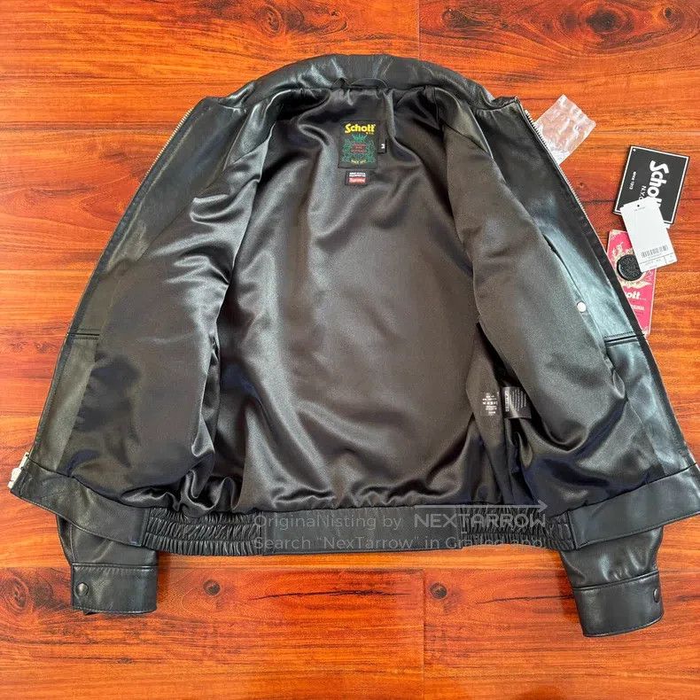 Schott Schott Co-branded cowhide leather jacket Size US M / EU 48-50 / 2 - 3 Thumbnail