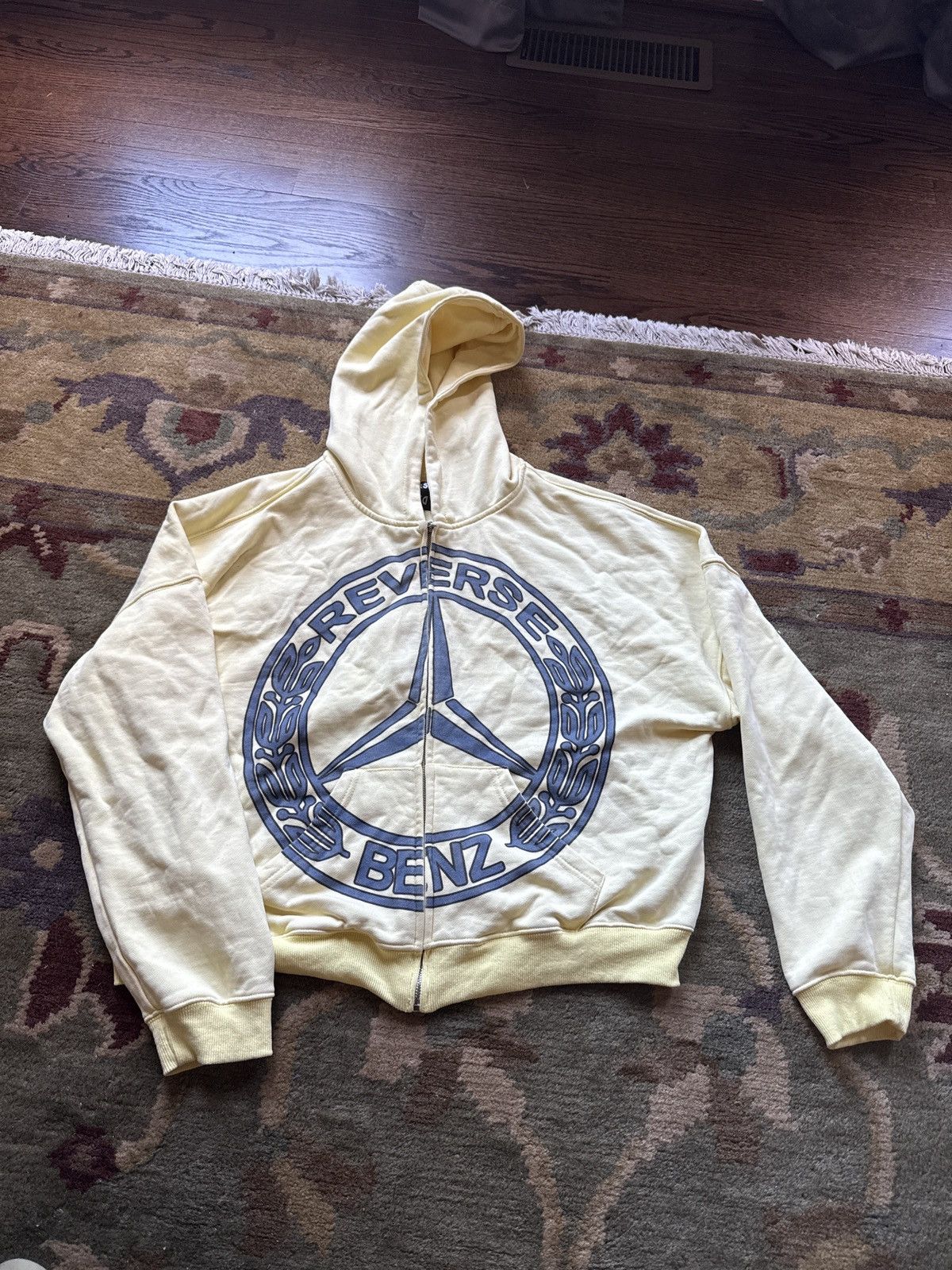 Other Reverse Dying Mercedes Benz Zip Up Size US L / EU 52-54 / 3 - 1 Thumbnail