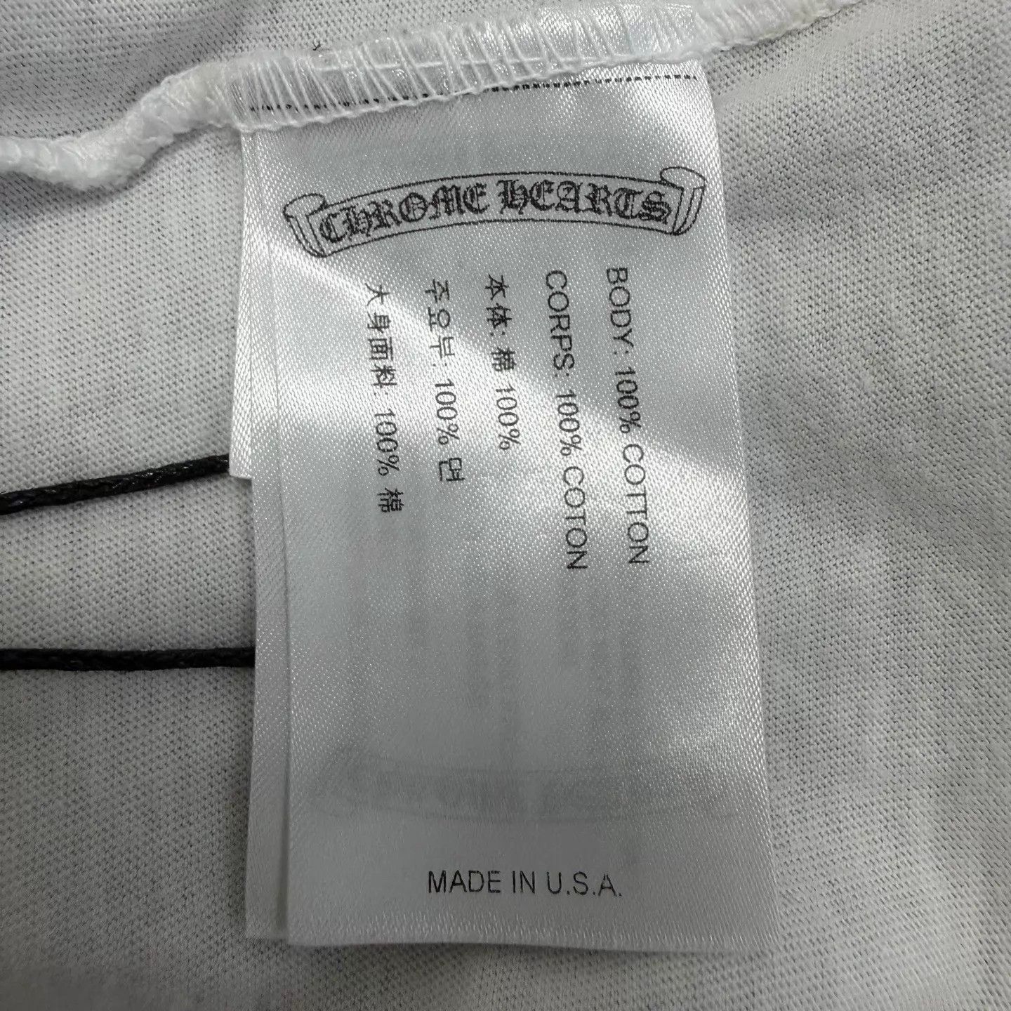 Chrome Hearts Chrome Hearts Vintage Cross Print SS T-Shirt L New Size US L / EU 52-54 / 3 - 4 Thumbnail