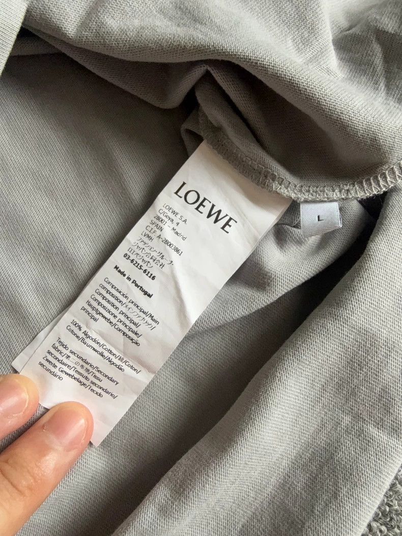 Loewe LOEWE Loose cotton printed T-shirt Size US L / EU 52-54 / 3 - 4 Thumbnail