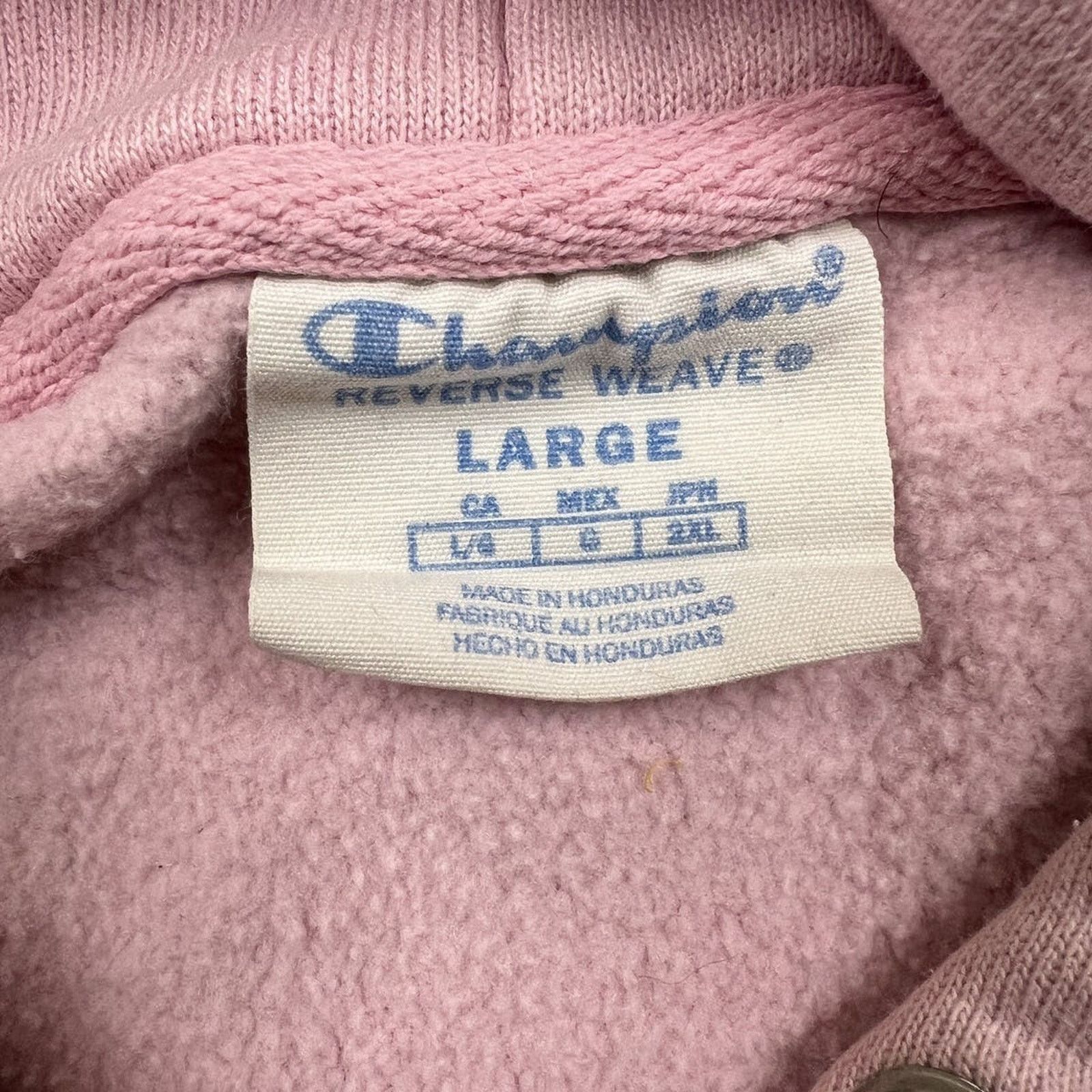 Champion × Vintage Champion Hoodie Medium Reverse Weave Pullover Sweatshirt Size M / US 6-8 / IT 42-44 - 5 Thumbnail
