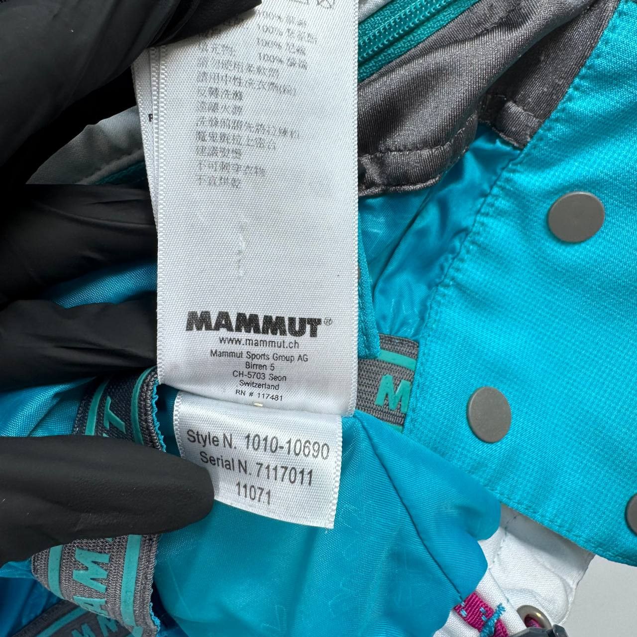 Mammut Mammut DryTech Ski Jacket Waterproof Hooded Snow Outdoor XS Size XS / US 0-2 / IT 36-38 - 17 Thumbnail