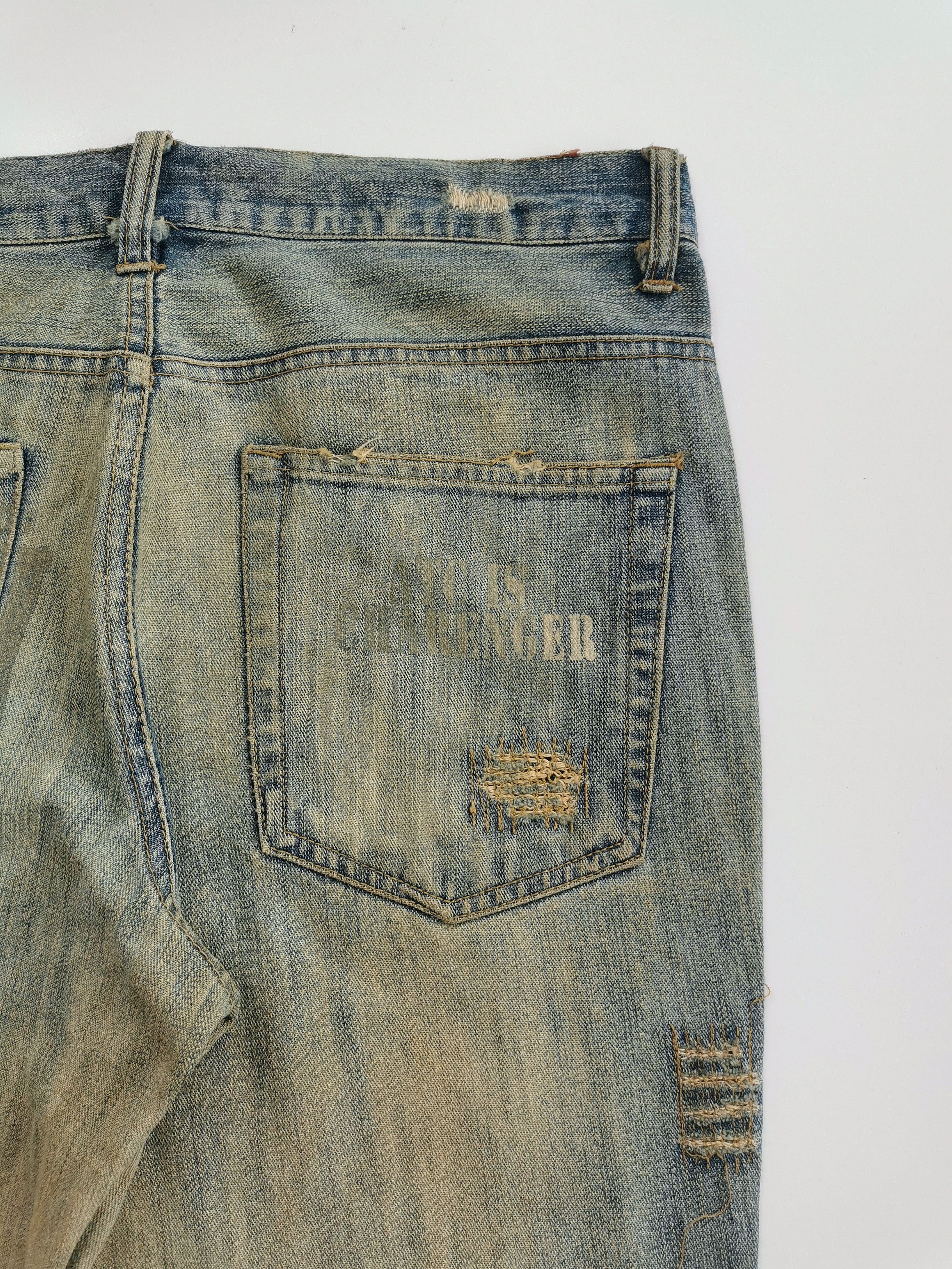In The Attic In The attic Flared Distressed Poem Jeans Pants Size US 33 - 11 Thumbnail