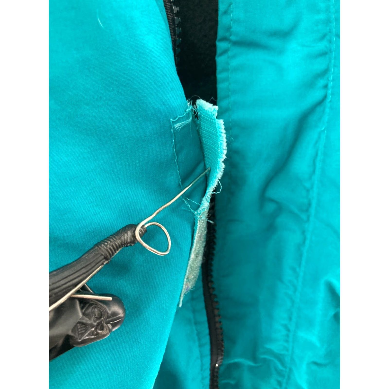 Vintage VINTAGE Columbia Coat Mens XL Blue 90s Bomber Jacket Lined Flannel Removable Inner Jacket Size US XL / EU 56 / 4 - 6 Thumbnail
