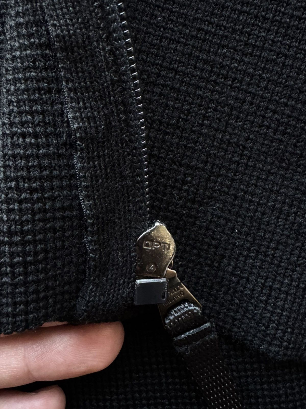 Prada Prada Sport Black 2007 Wool Knit Zip-Through Cardigan Jacket Size US XL / EU 56 / 4 - 5 Thumbnail