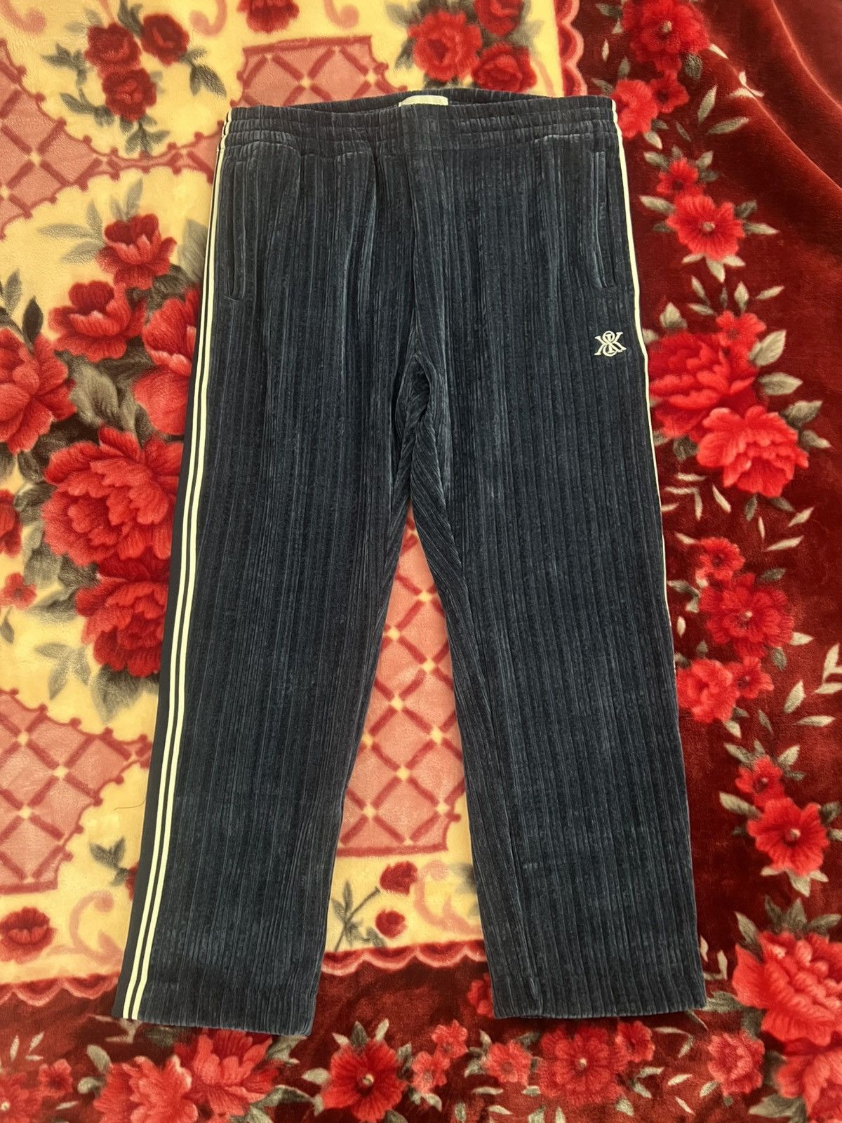 Designer × Kith Kith “Nocturnal” Velvet Cord Damon Track Pant Size XL - New🔥 Size US 36 / EU 52 - 1 Thumbnail