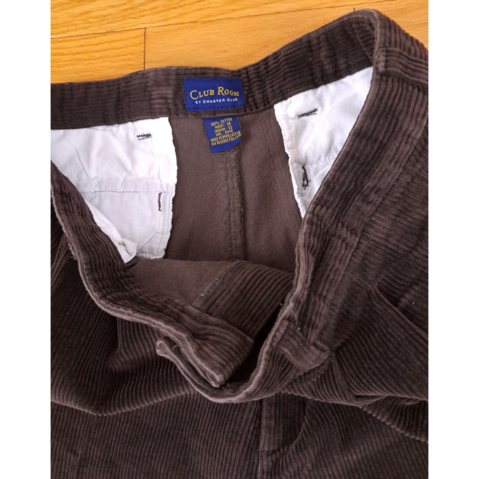 Club Room VINTAGE Club Room Corduroy Pants Shirt? Wait, cannot add. Size US 32 / EU 48 - 3 Thumbnail