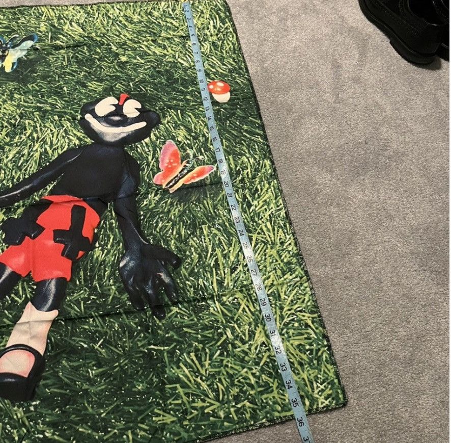 Plague Boulevard New Lil Darkie Small Dark One Grass Butterfly Tapestry Rare Size ONE SIZE - 4 Thumbnail