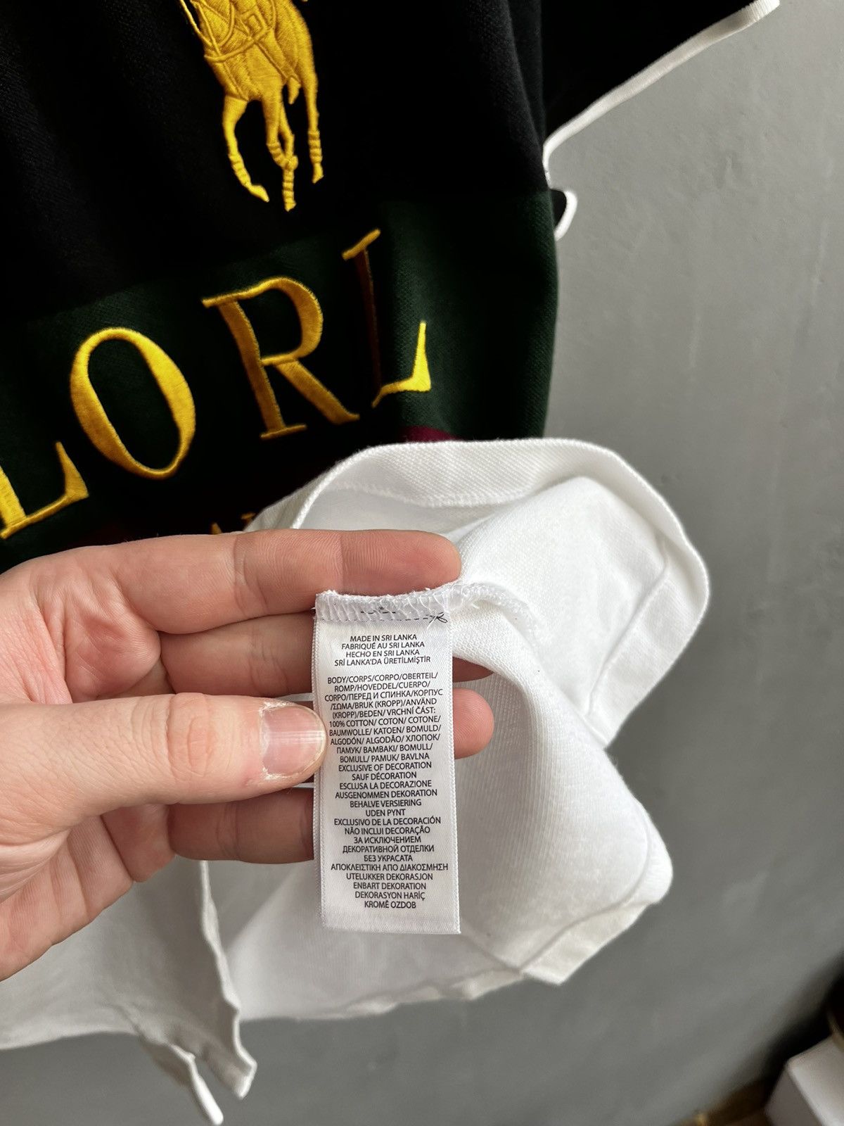 Polo Ralph Lauren × Ralph Lauren Ralph Lauren big logo size M Size US M / EU 48-50 / 2 - 5 Thumbnail