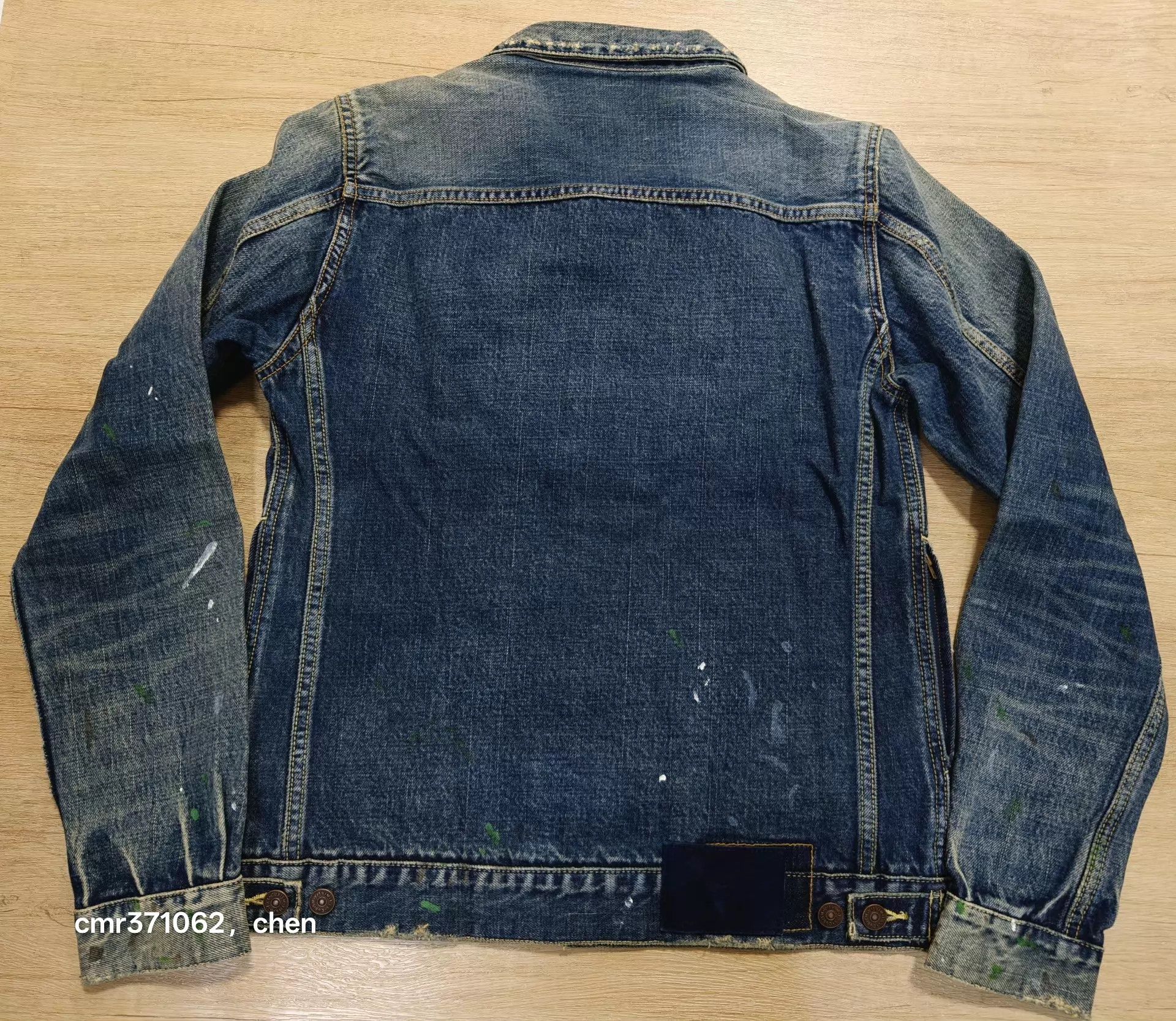Visvim VISVIM 19SS 101 JKT DMGD-1002 Mud Yellow Wash Distressed 2 Size US M / EU 48-50 / 2 - 8 Thumbnail
