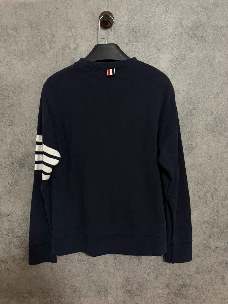 Thom Browne Thom Browne size4 Blue hoodie Size US XL / EU 56 / 4 - 6 Thumbnail