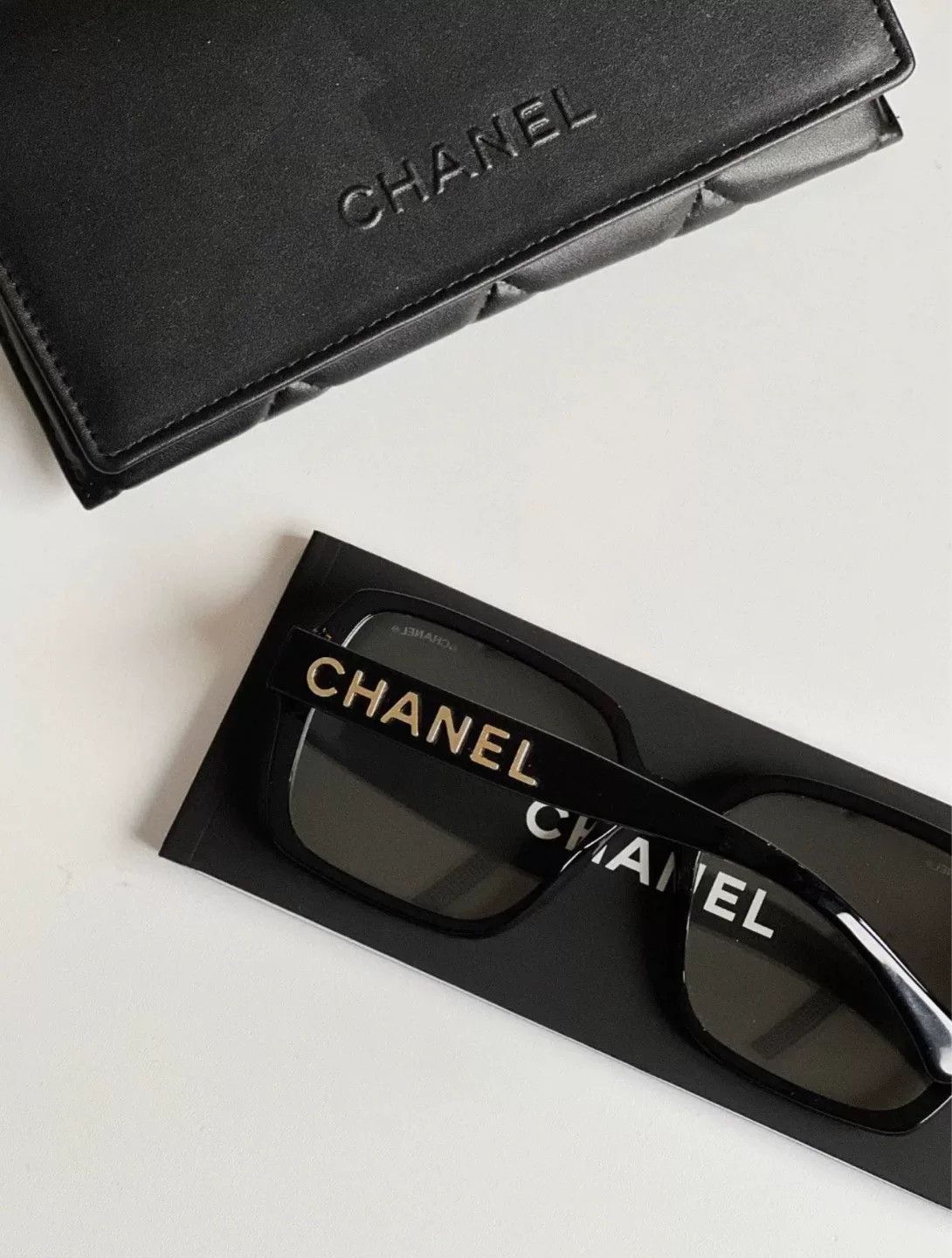 Chanel Chanel Black Square Frame Glasses Size ONE SIZE - 1 Thumbnail