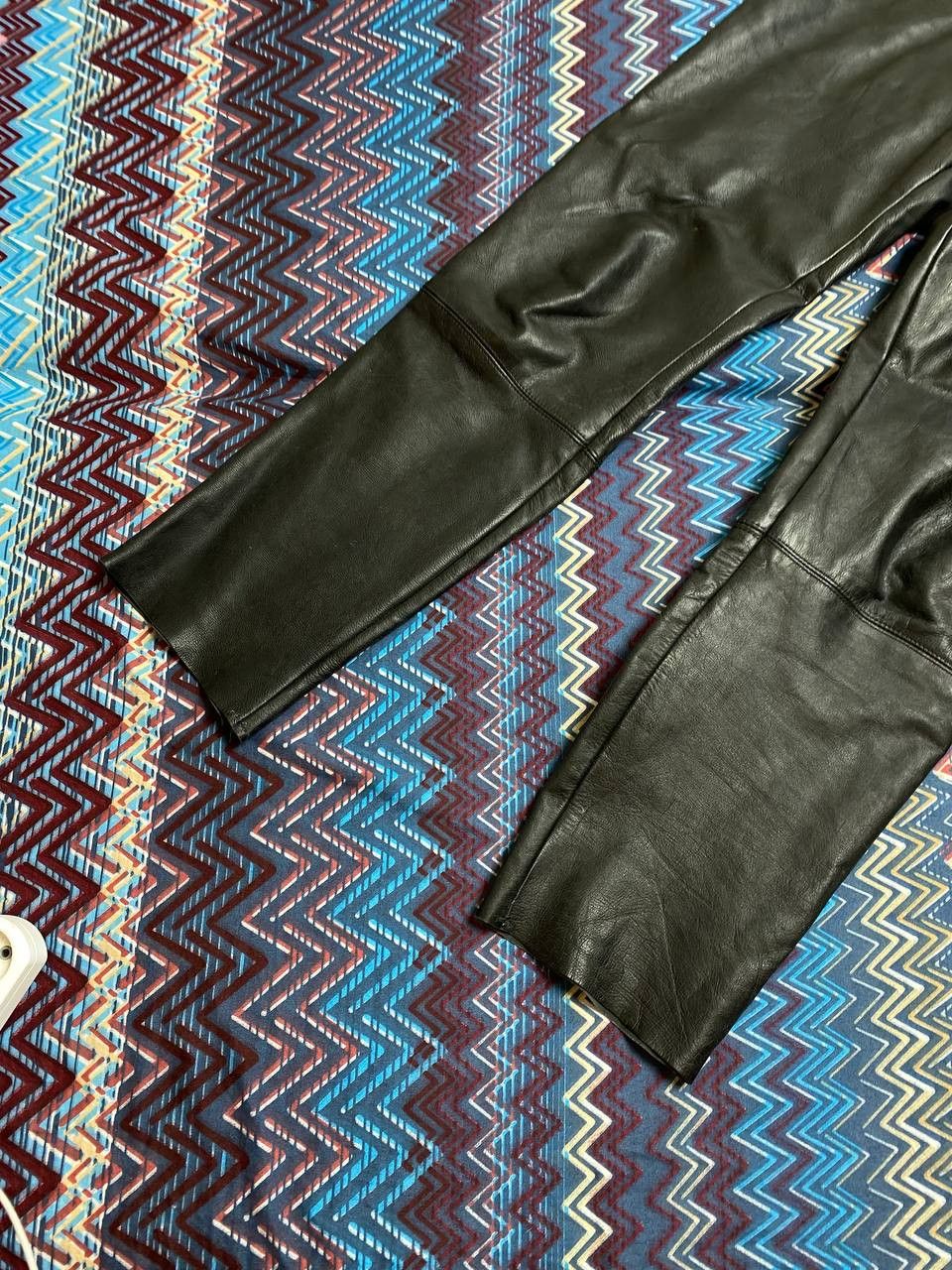 Leather × Vintage Vintage Echtes Leder bondage leather pants Size US 32 / EU 48 - 21 Thumbnail