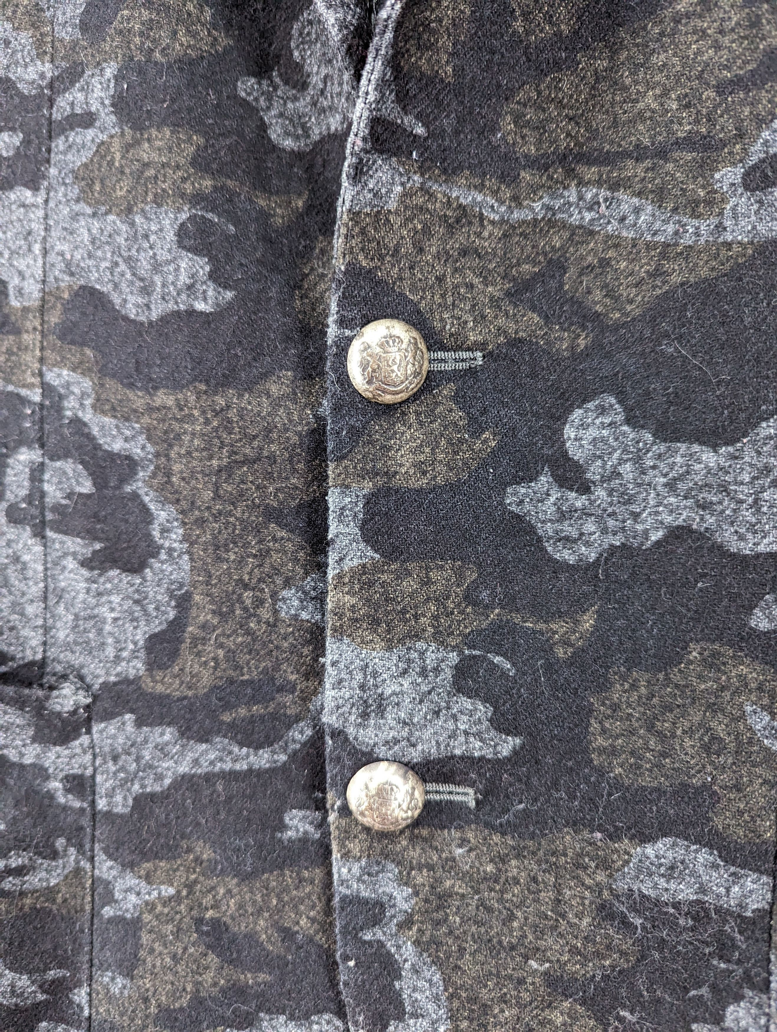 Tagliatore Tagliatore Italy Wool Camo Design Blazer Style Jacket Size US XS / EU 42 / 0 - 4 Thumbnail