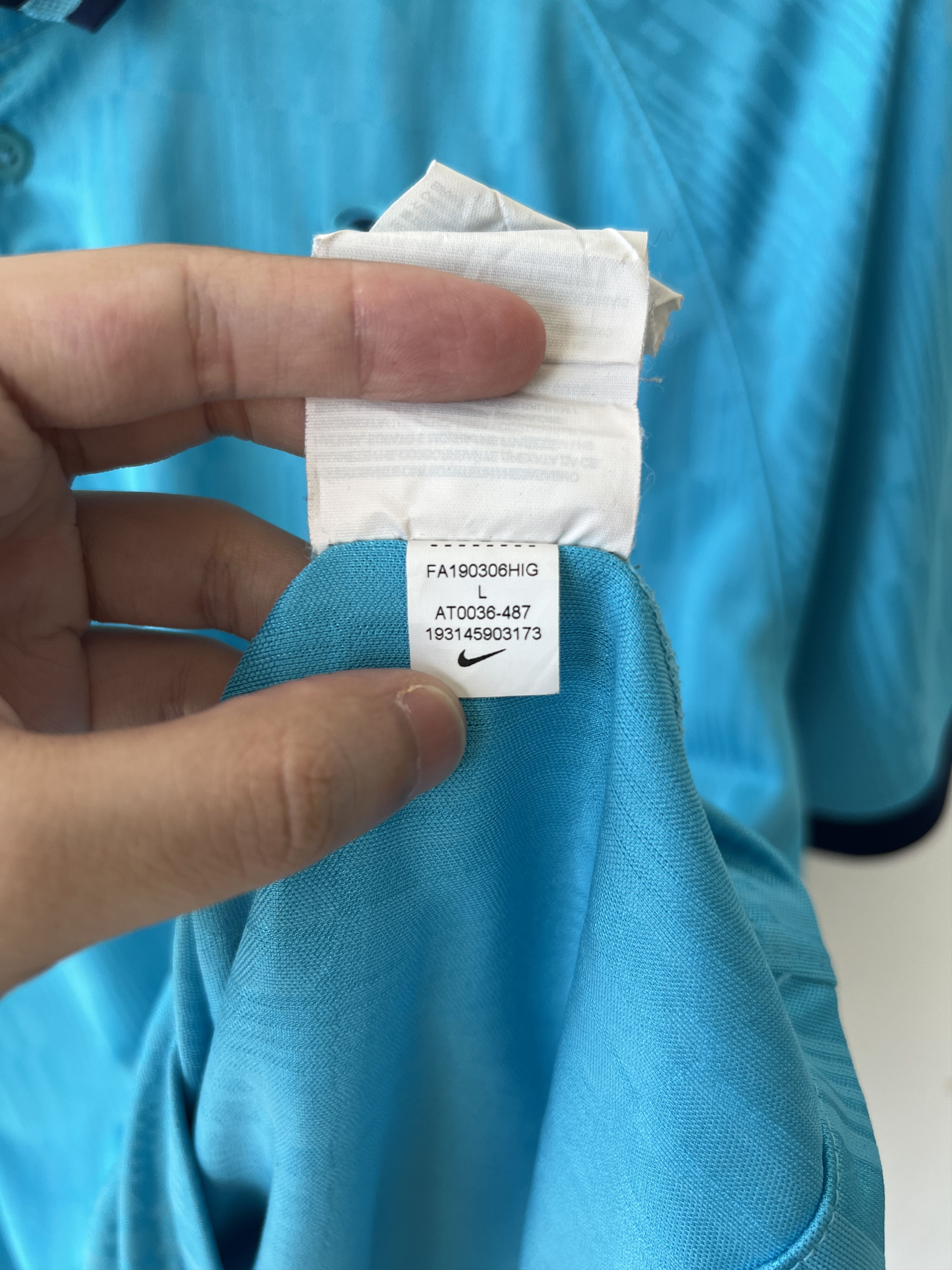 Nike (L) Tottenham Spurs 2019-20 Third Kit Son #7 Size US L / EU 52-54 / 3 - 4 Thumbnail