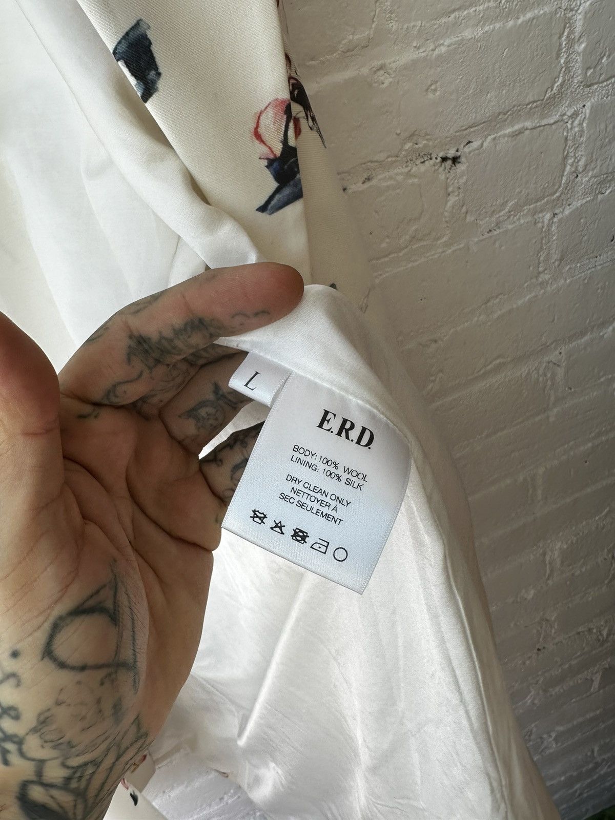 Enfants Riches Deprimes ERD 1/1 PORN SEX PERVERT FUCK JACKET!!!!! Size US L / EU 52-54 / 3 - 4 Thumbnail