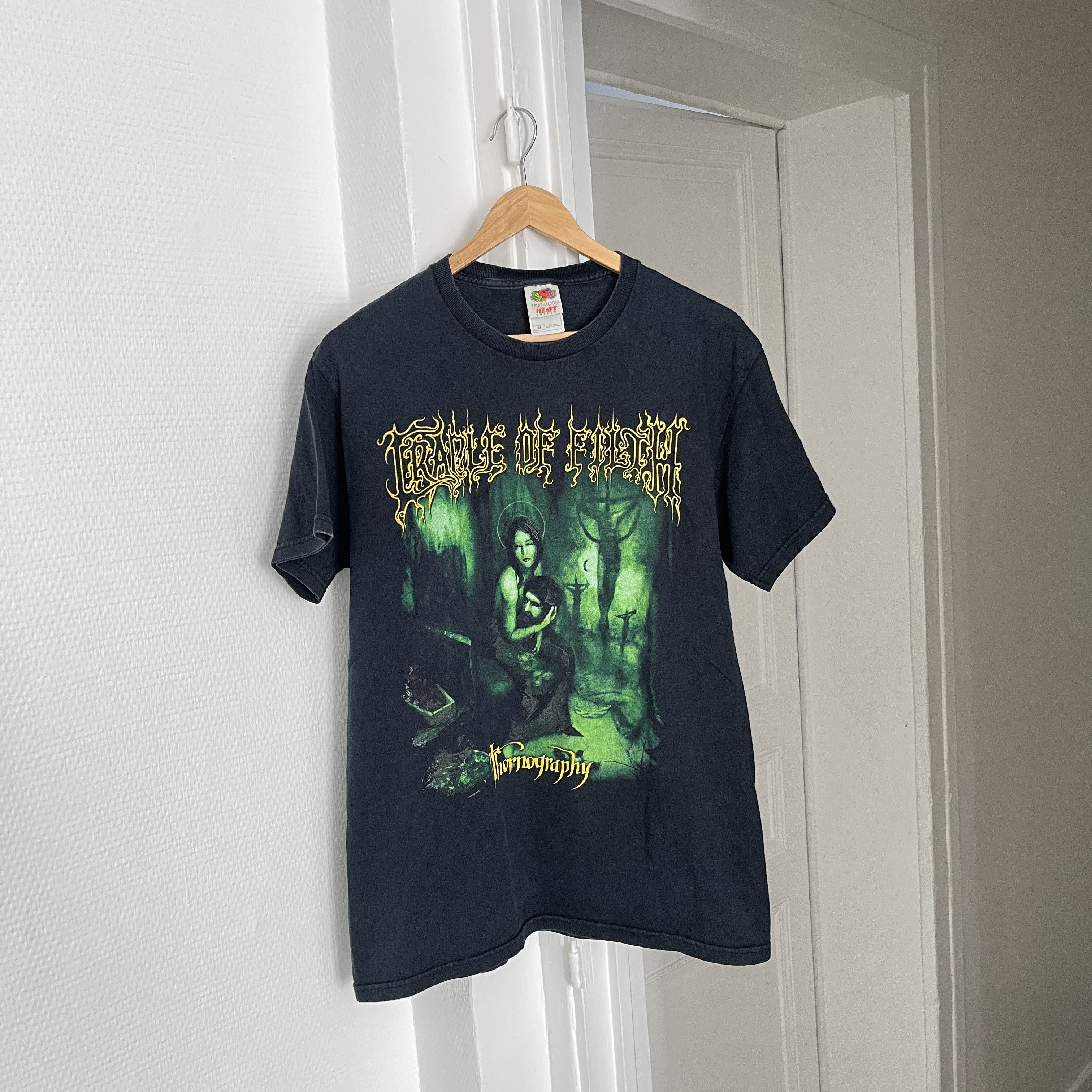 Band Tees Rare Vintage Cradle Of Filth - Thornography Band tee Size US M / EU 48-50 / 2 - 2 Thumbnail