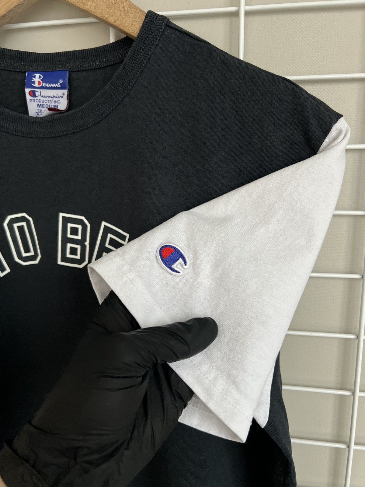 Beams Japan × Champion Beams x Champion T-Shirt Mens Size M Tokyo Beams Crew Neck Size US M / EU 48-50 / 2 - 9 Thumbnail