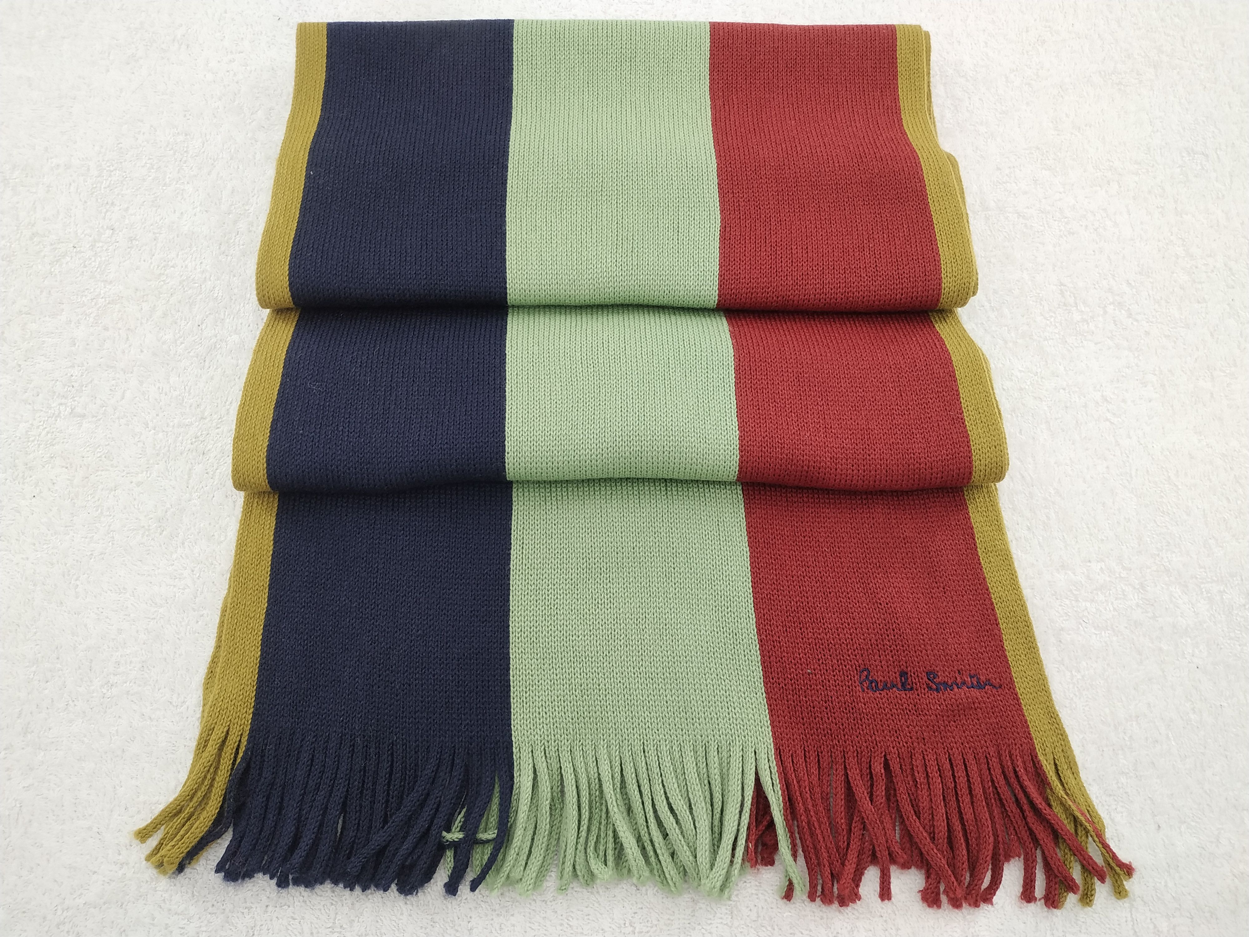 Paul Smith Vintage Paul Smith Scarf/Muffler/Neckwear MF421 Size ONE SIZE - 2 Thumbnail