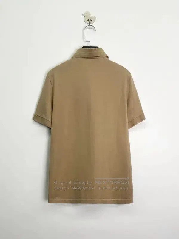 Burberry Burberry Short Sleeve Khaki Cotton Polo Shirt. Size US XS / EU 42 / 0 - 2 Thumbnail