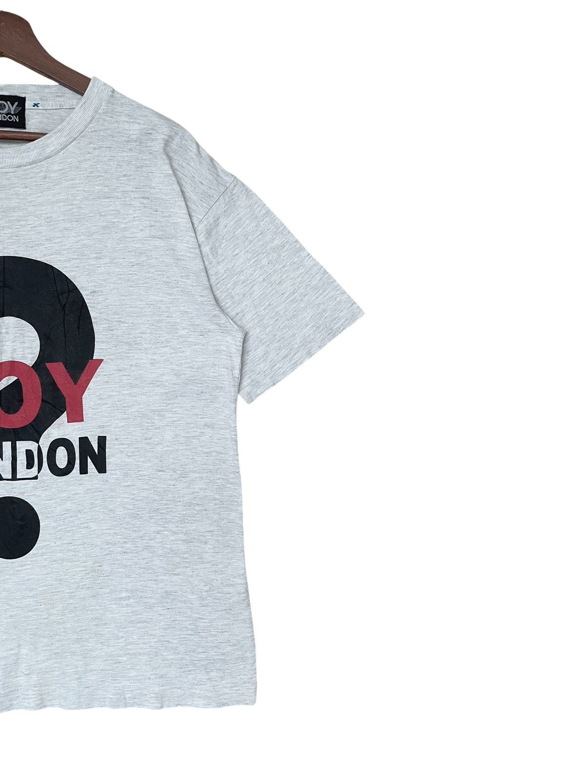 Boy London × Vintage Vintage Brand Boy London Big Logo T-shirt 1990s Size US M / EU 48-50 / 2 - 4 Thumbnail