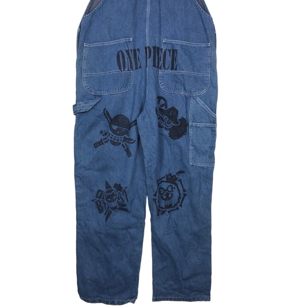 Japanese Brand 🔥Vintage Denim Overall Worker Liberty One Piece Design Size US 44 / EU 60 - 11 Thumbnail