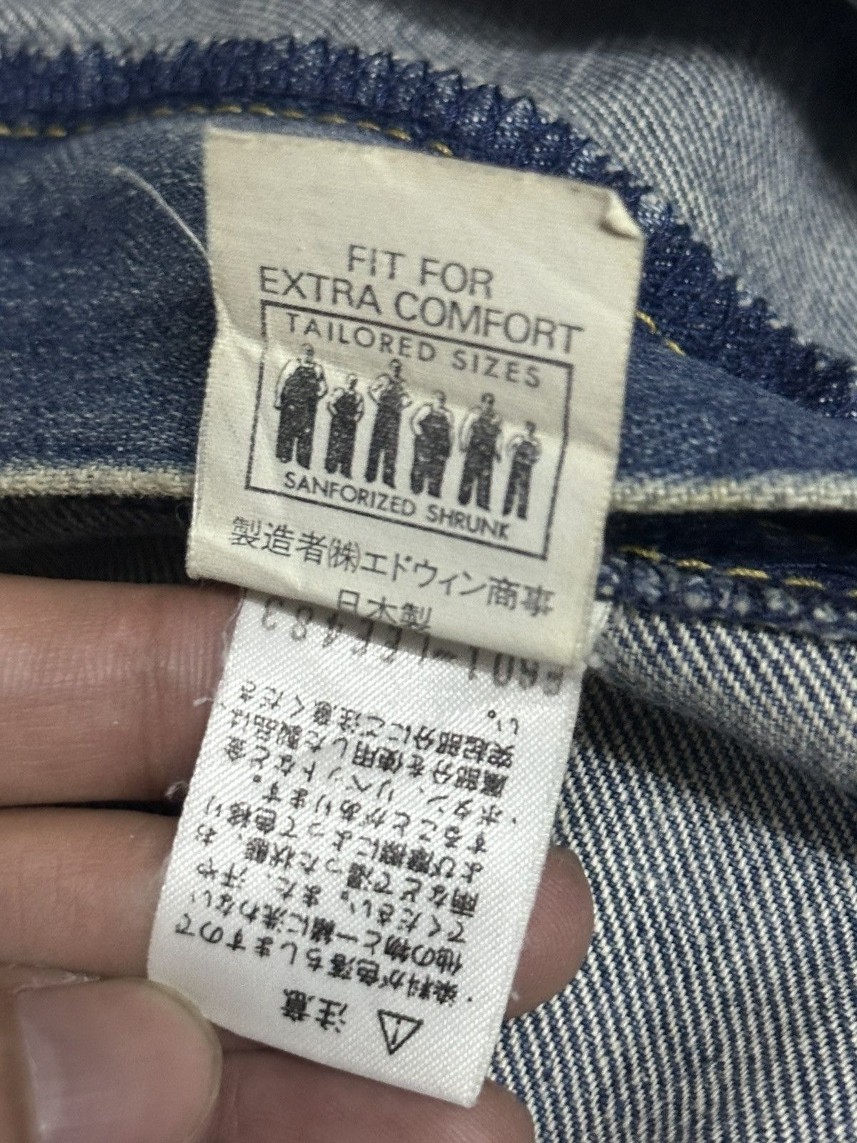 Lee Lee Rider Vintage Distressed Jean Straight Loose Style Faded Size US 28 / EU 44 - 10 Thumbnail
