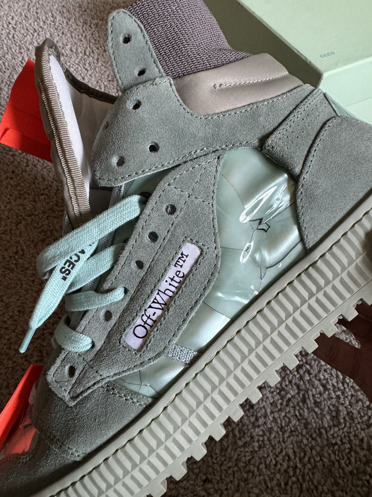Designer × Off-White Off-White Off-Court High ‘Mint Green’ Size 12 Size US 12 / EU 45 - 22 Thumbnail