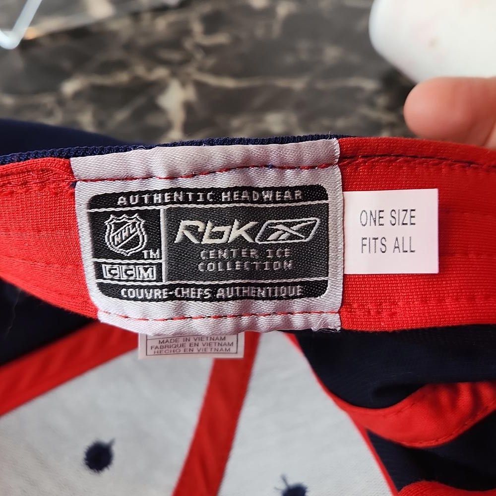 Reebok Reebok Washinton Capitals Cap OS Size ONE SIZE - 5 Thumbnail