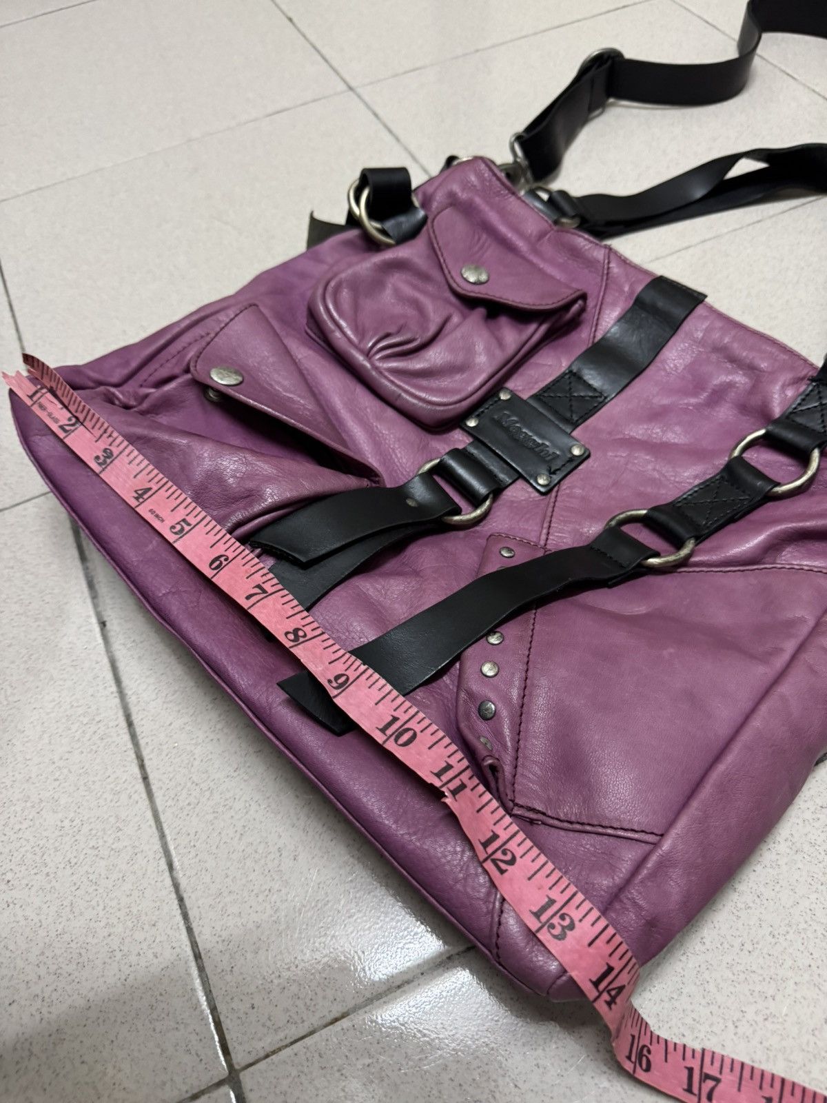 Leather MEGGHI FULL LEATHER MADE IN ITALY SHOULDER BAG Size ONE SIZE - 3 Thumbnail