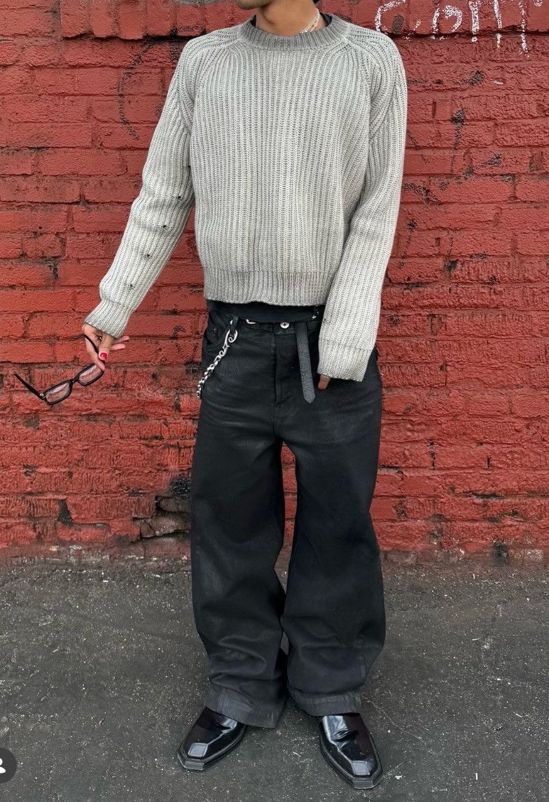 K-Two Studios Ktwo studios charcoal fisherman knit v2 Size US S / EU 44-46 / 1 - 3 Thumbnail