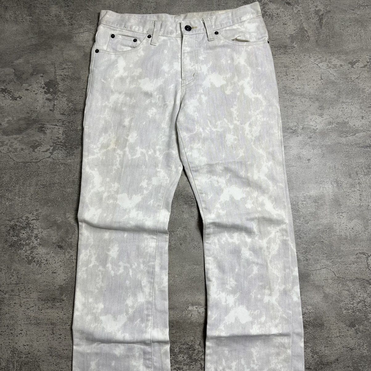 Japanese Brand Semantic Design Acid Wash Flare Size US 31 - 6 Thumbnail