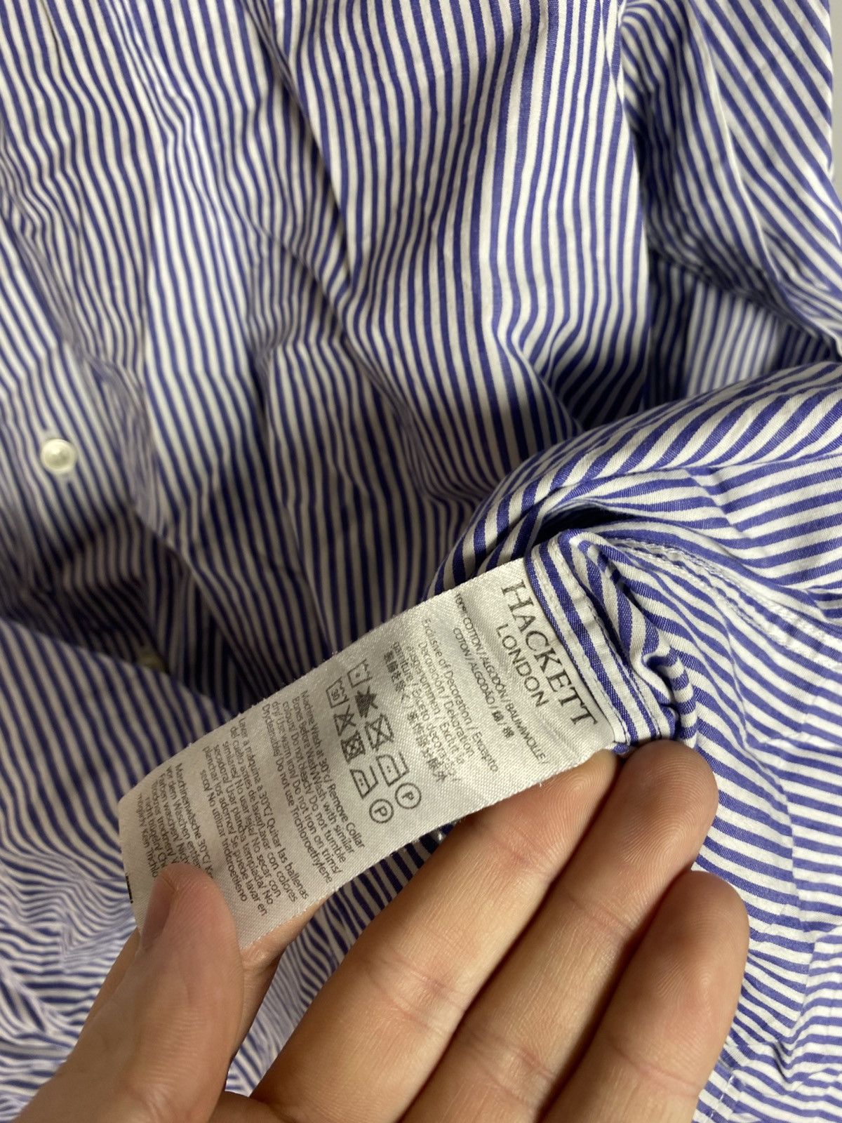 Hackett Vintage Hackett shirt Size US L / EU 52-54 / 3 - 5 Thumbnail