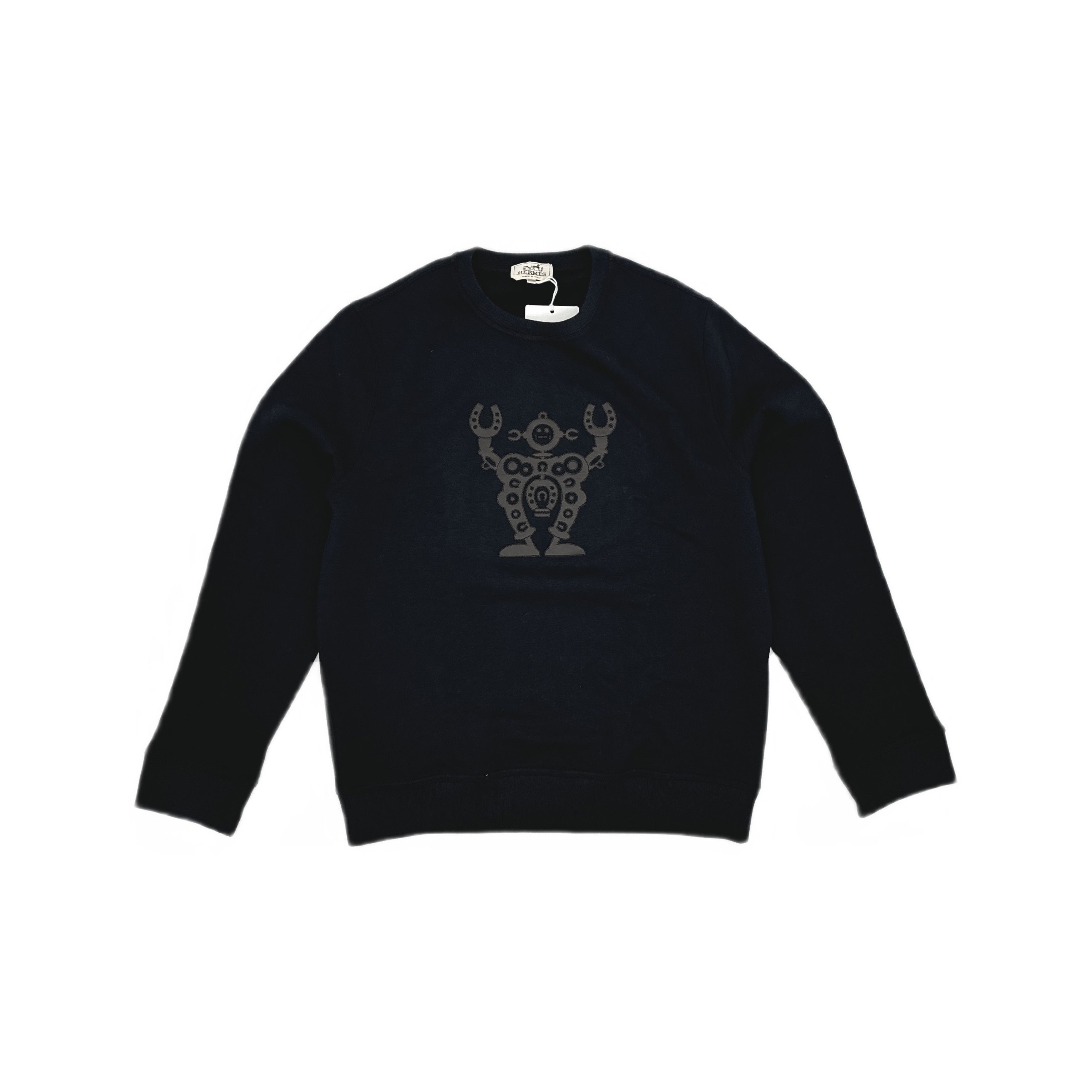 Hermes Hermes Robot Patch Sweatshirt L Size US L / EU 52-54 / 3 - 1 Thumbnail