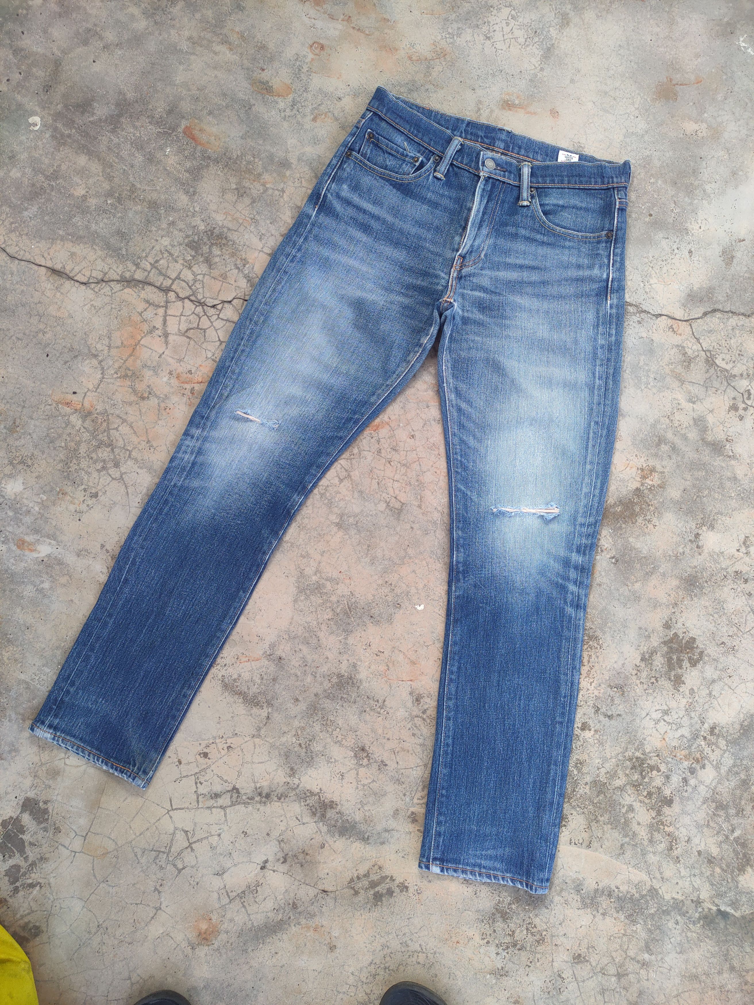 Levi's W30 VINTAGE LEVI'S FADED DISTRESSED RIPPED JEAN DENIM PANTS Size US 30 / EU 46 - 2 Thumbnail