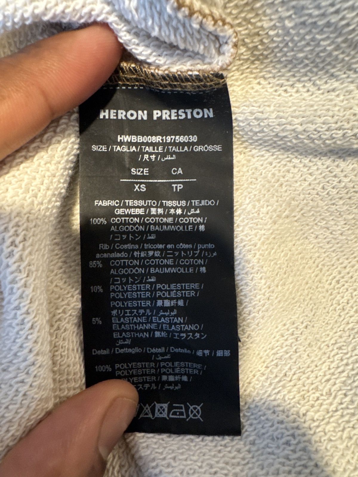 Heron Preston Heron Preston Cropped Hoodie Size XS / US 0-2 / IT 36-38 - 5 Thumbnail